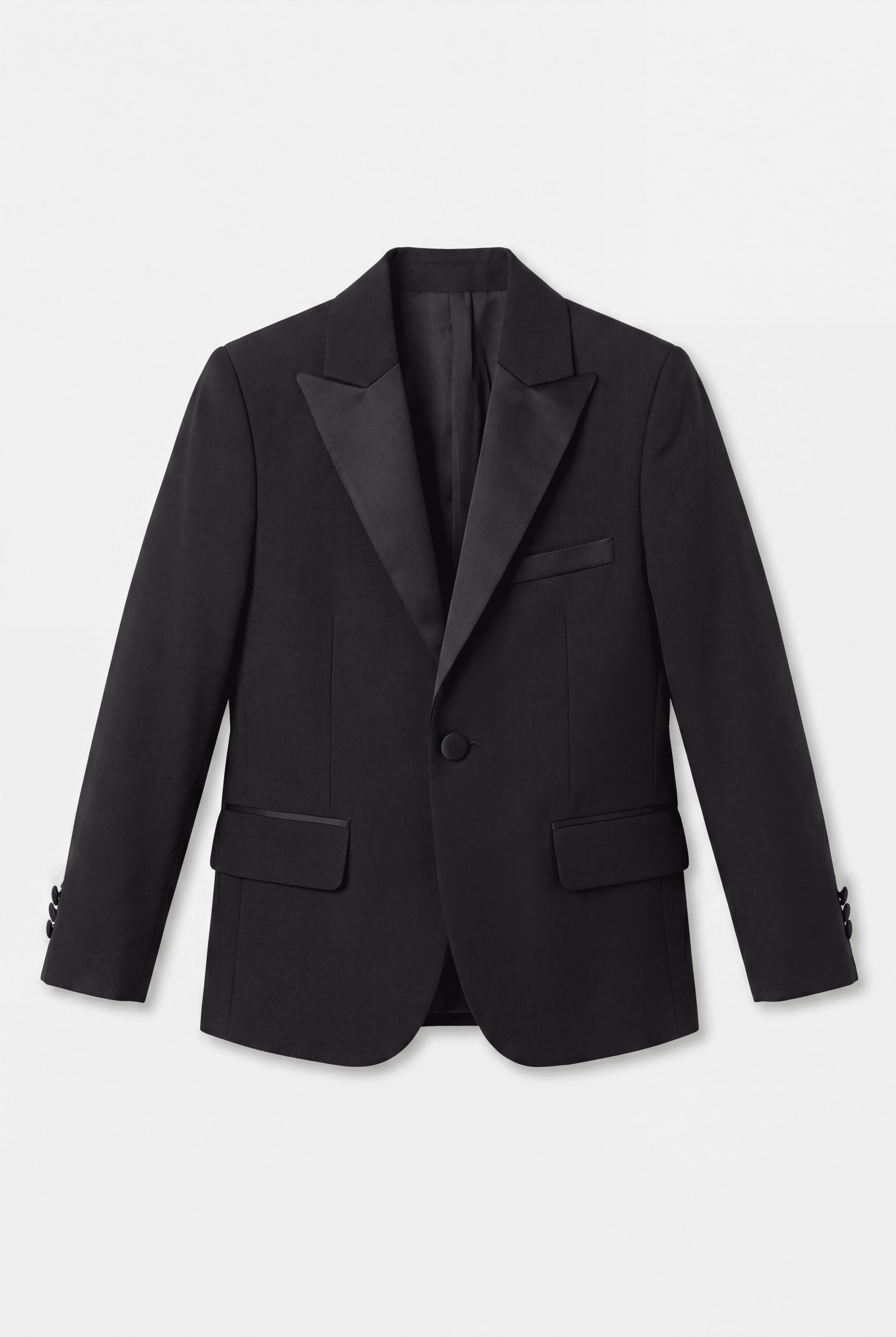 Boys 5-Piece Black Dinner Suit Set Bundle