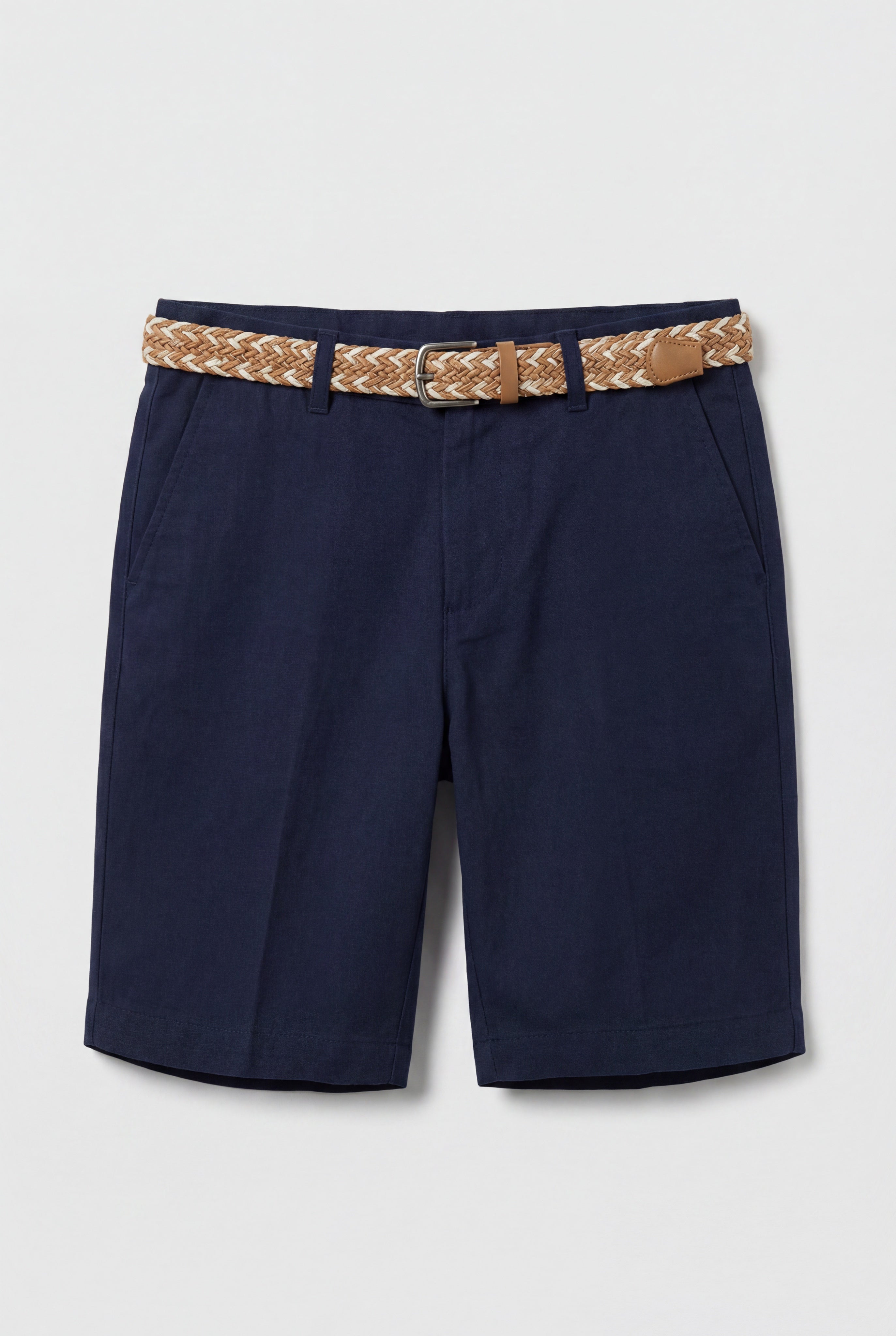 Babies & Boys Cotton 5 Piece Shorts Suit - Dylan - Camel