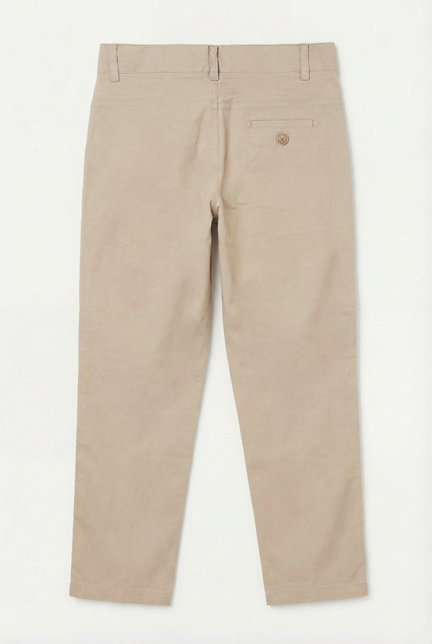 Babies & Boys Linen-Cotton 4 Piece Suit - Calvin - Blue