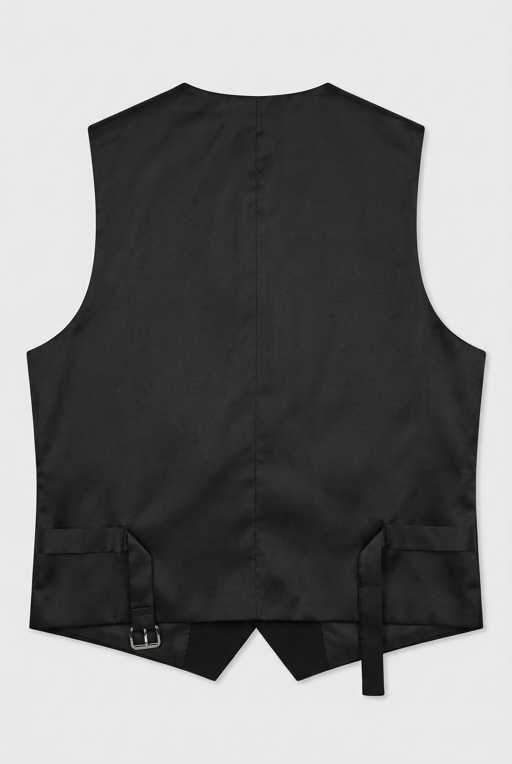 Boys 4-Piece Velvet Double Breasted Tuxedo Suit - Albert Black