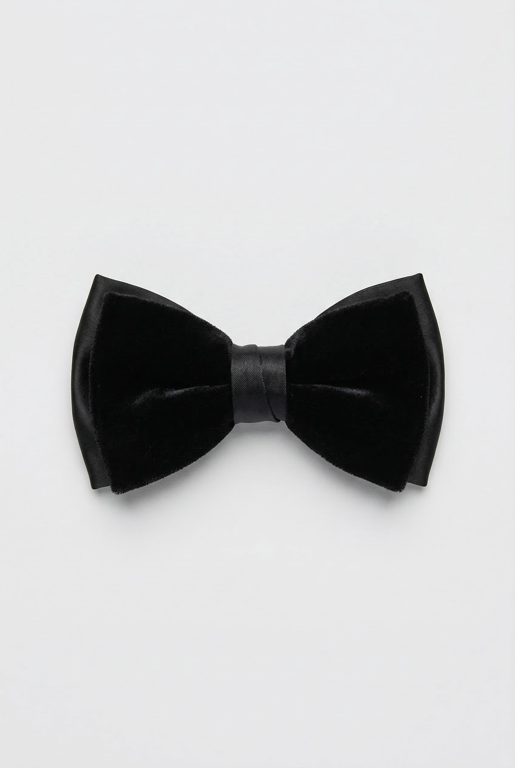 Boys 4-Piece Velvet Double Breasted Tuxedo Suit - Albert Black