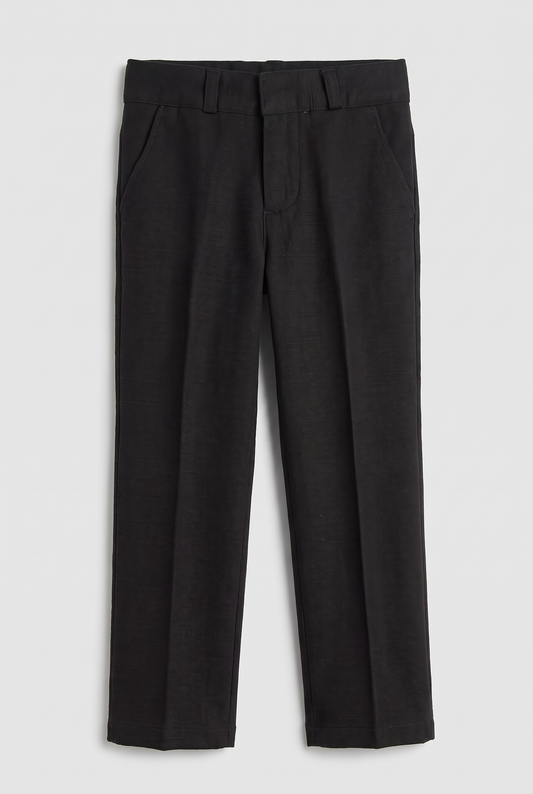 Boys 5-Piece Cotton Smart Casual Suit - Black Trousers Picture