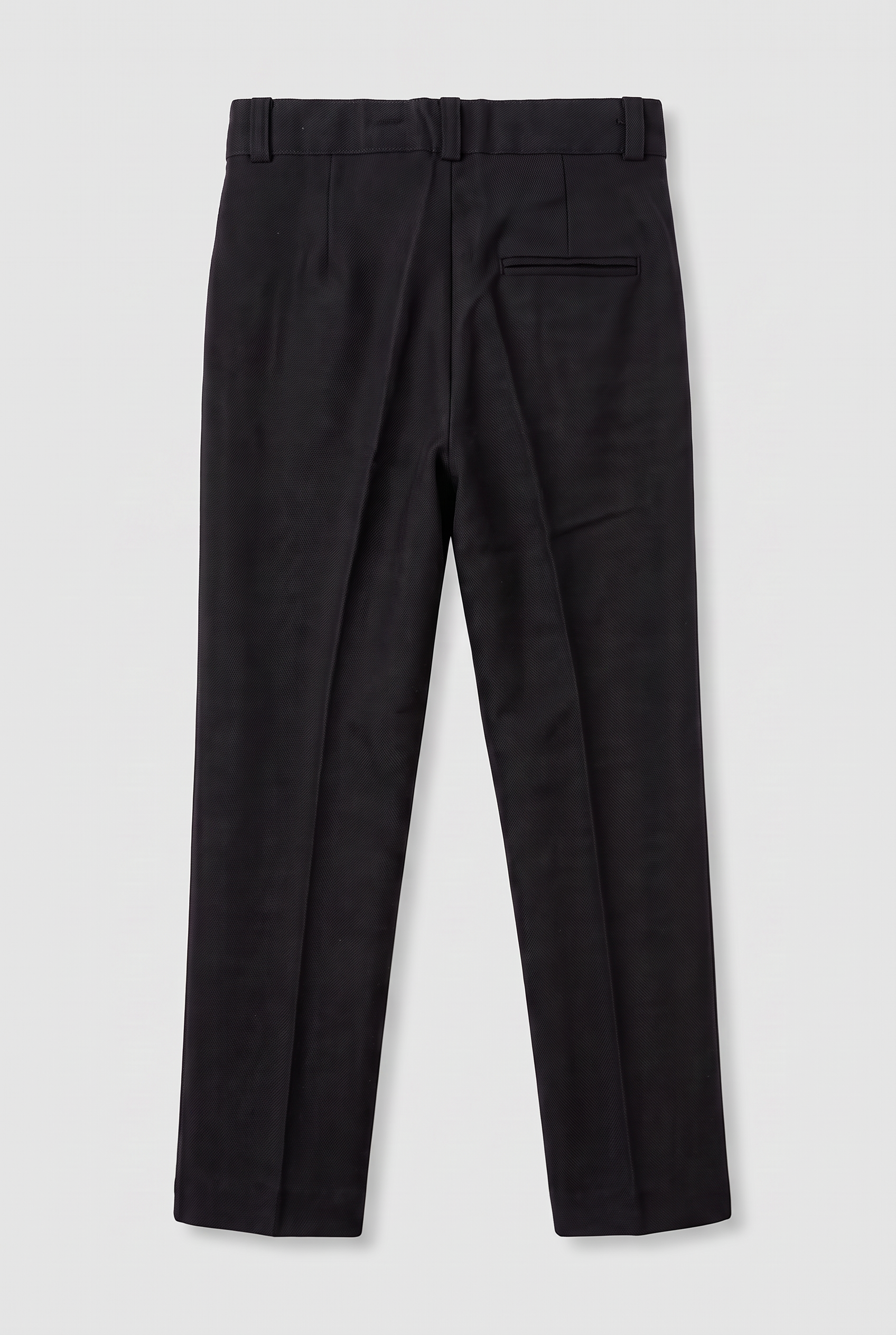 Boys 5-Piece Cotton Smart Casual Suit - Black Trousers Back Picture