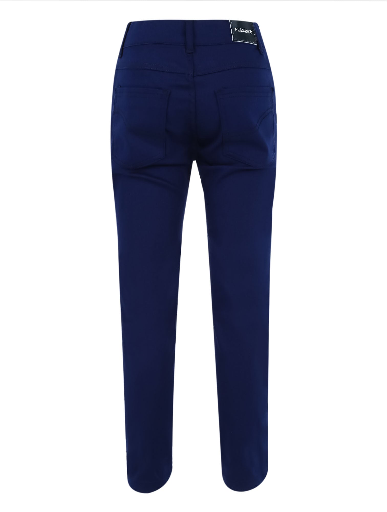 Boys Casual Stretch Chino Trousers - Parliament Blue