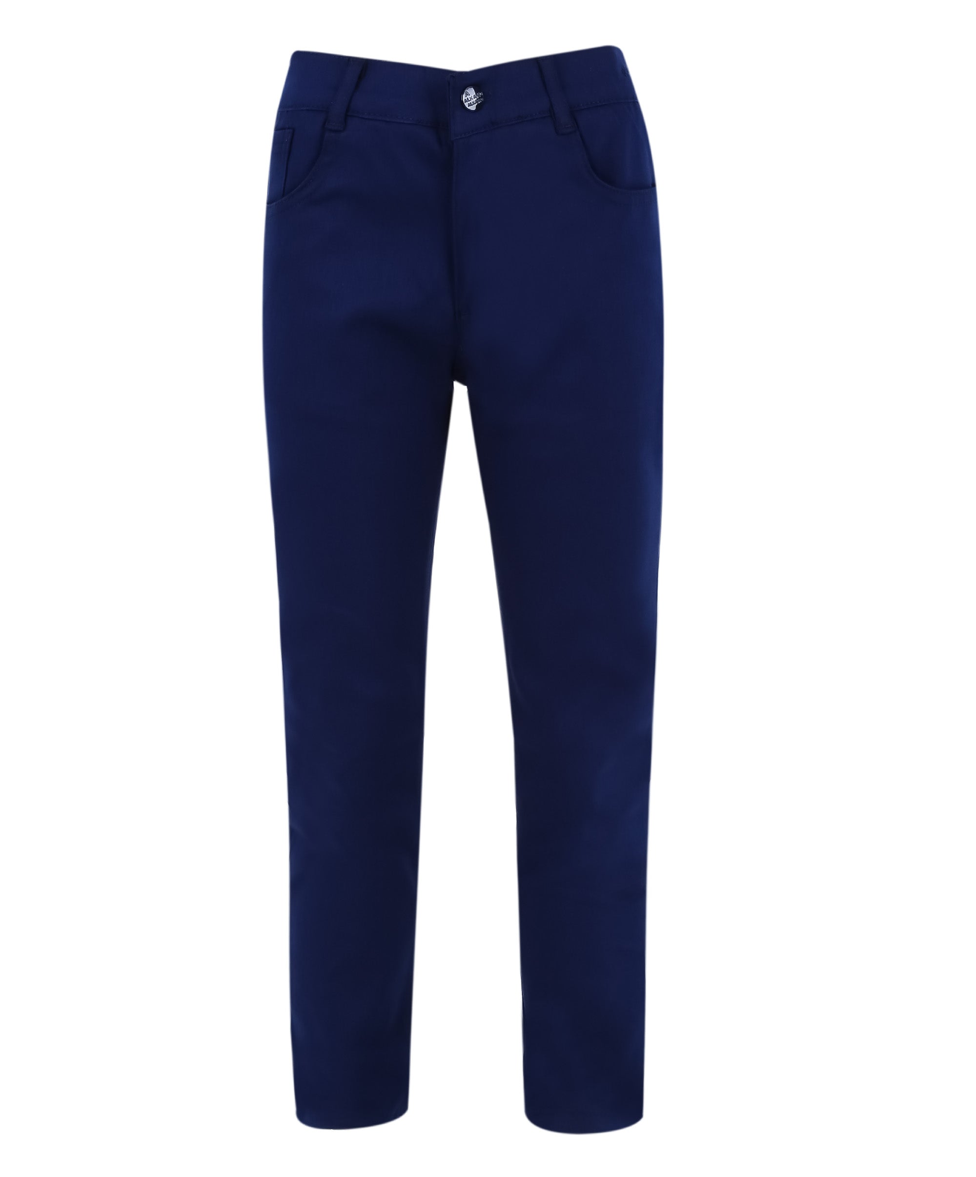 Boys Casual Stretch Chino Trousers - Parliament Blue