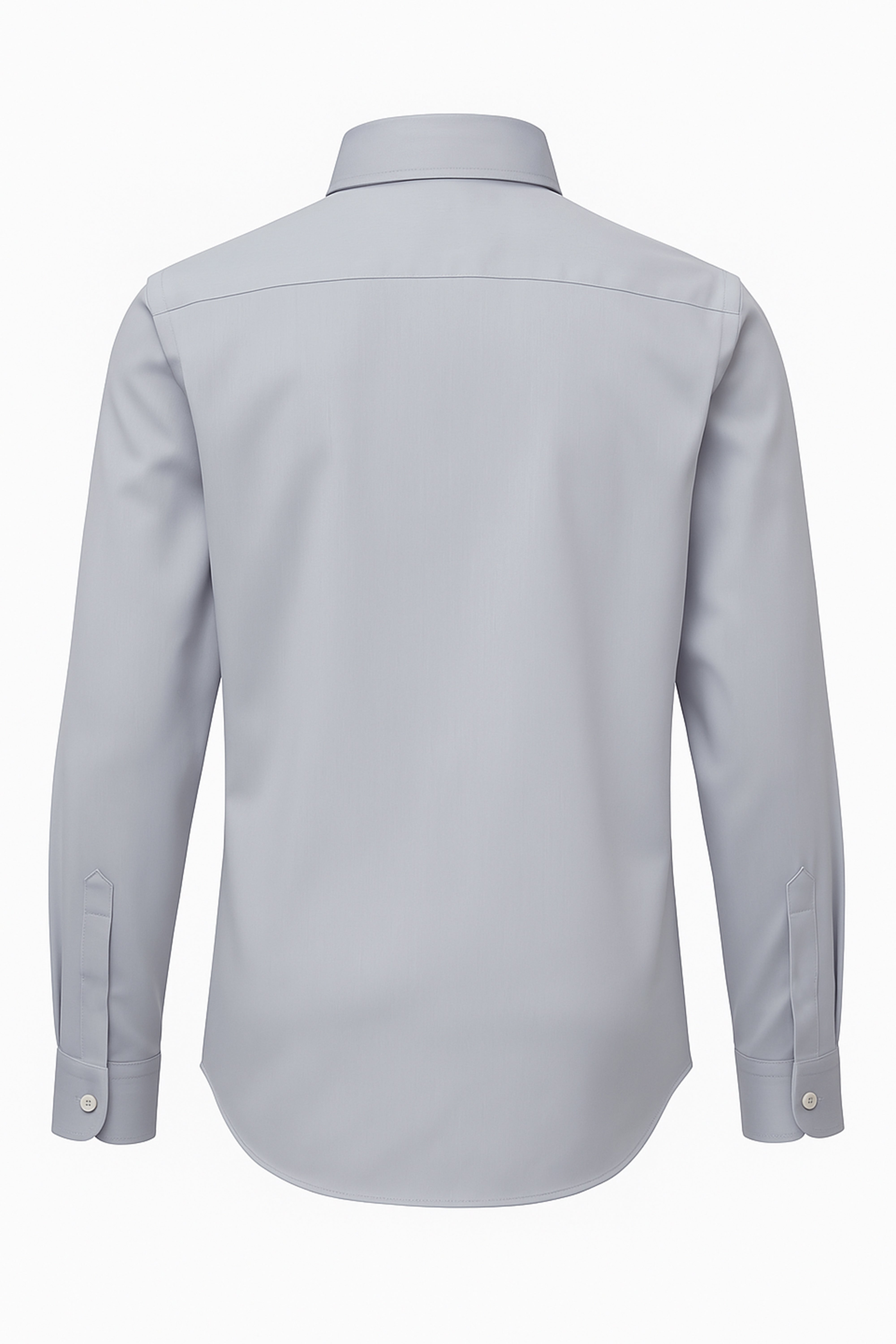 Boys Cotton Classic Collar Dress Shirt - Harput - Grey