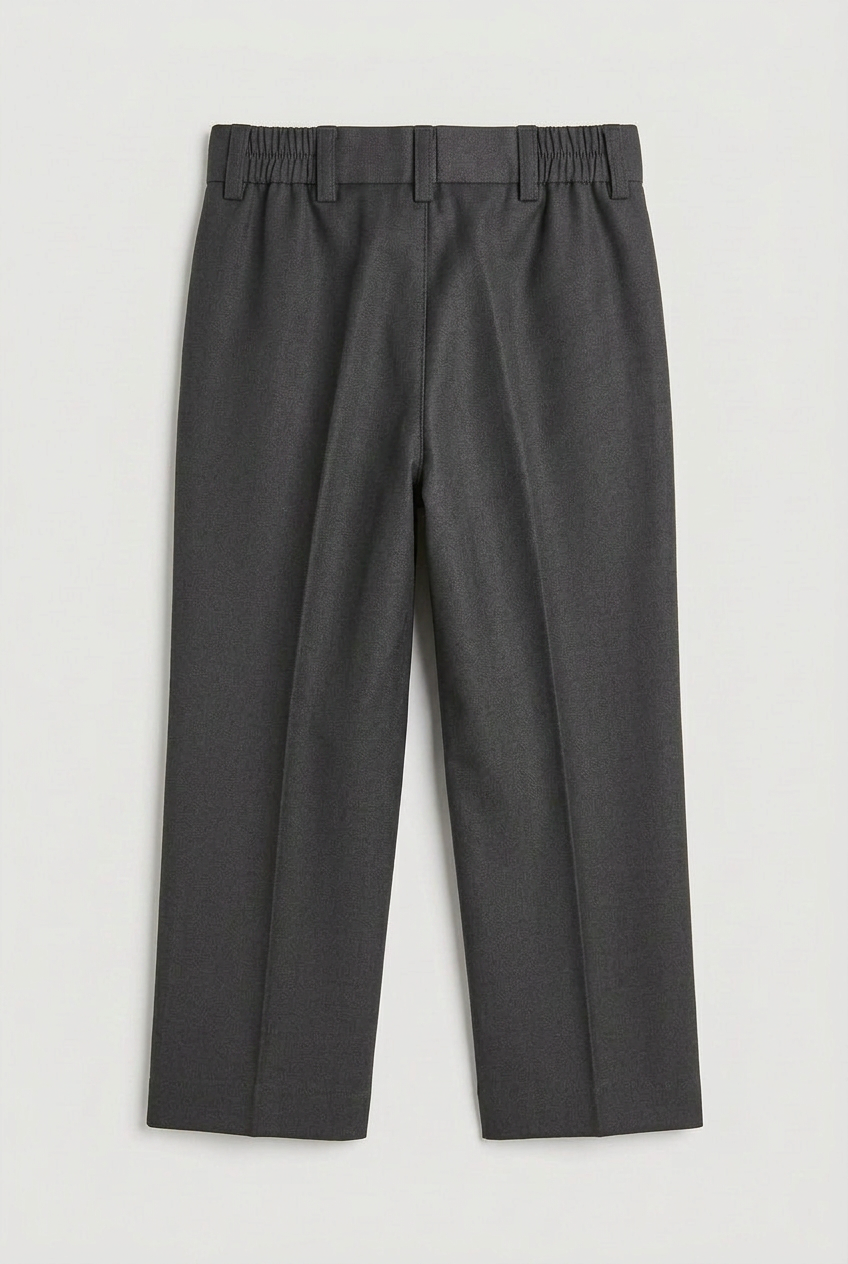 Boys Formal Suit Trousers - Grey