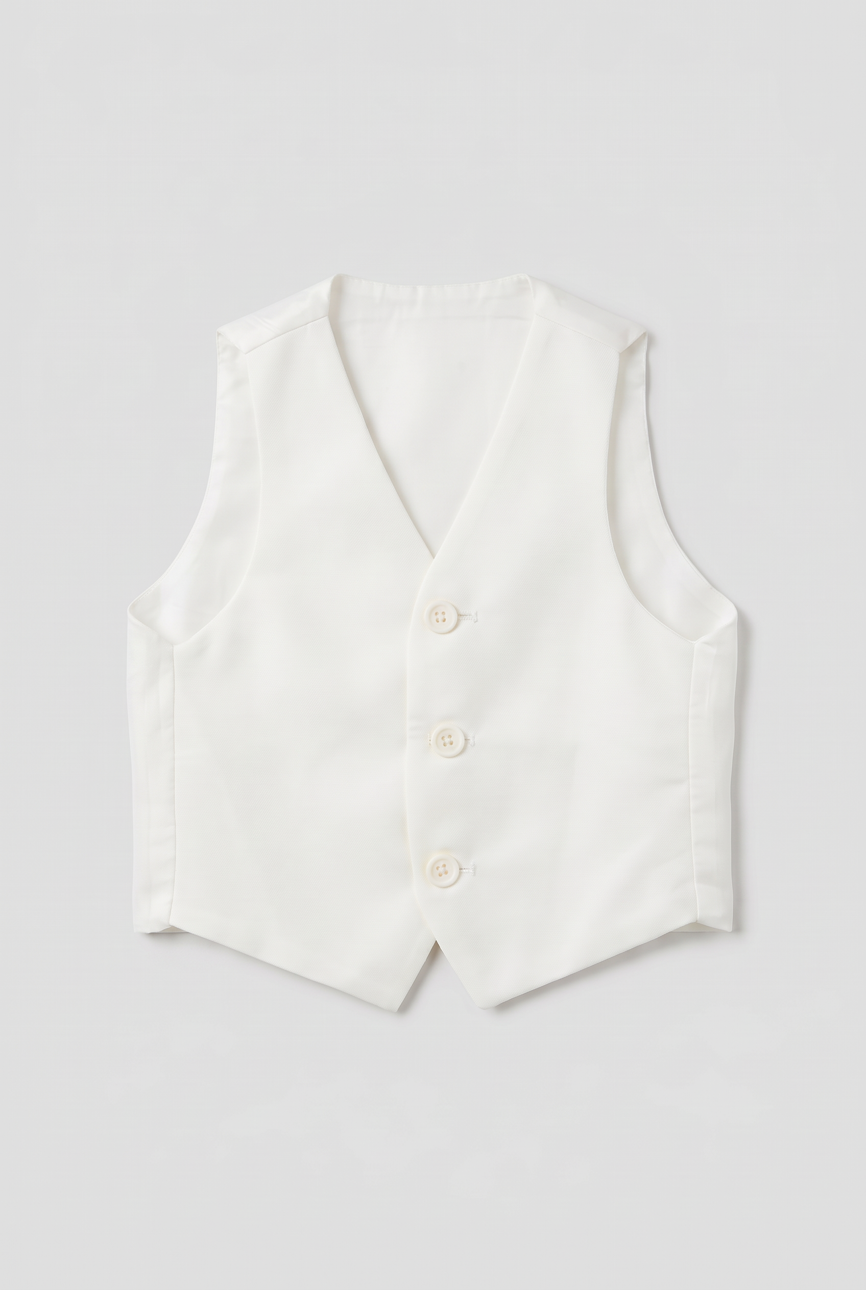 Boys Ivory Formal Waistcoat for Weddings & Communion