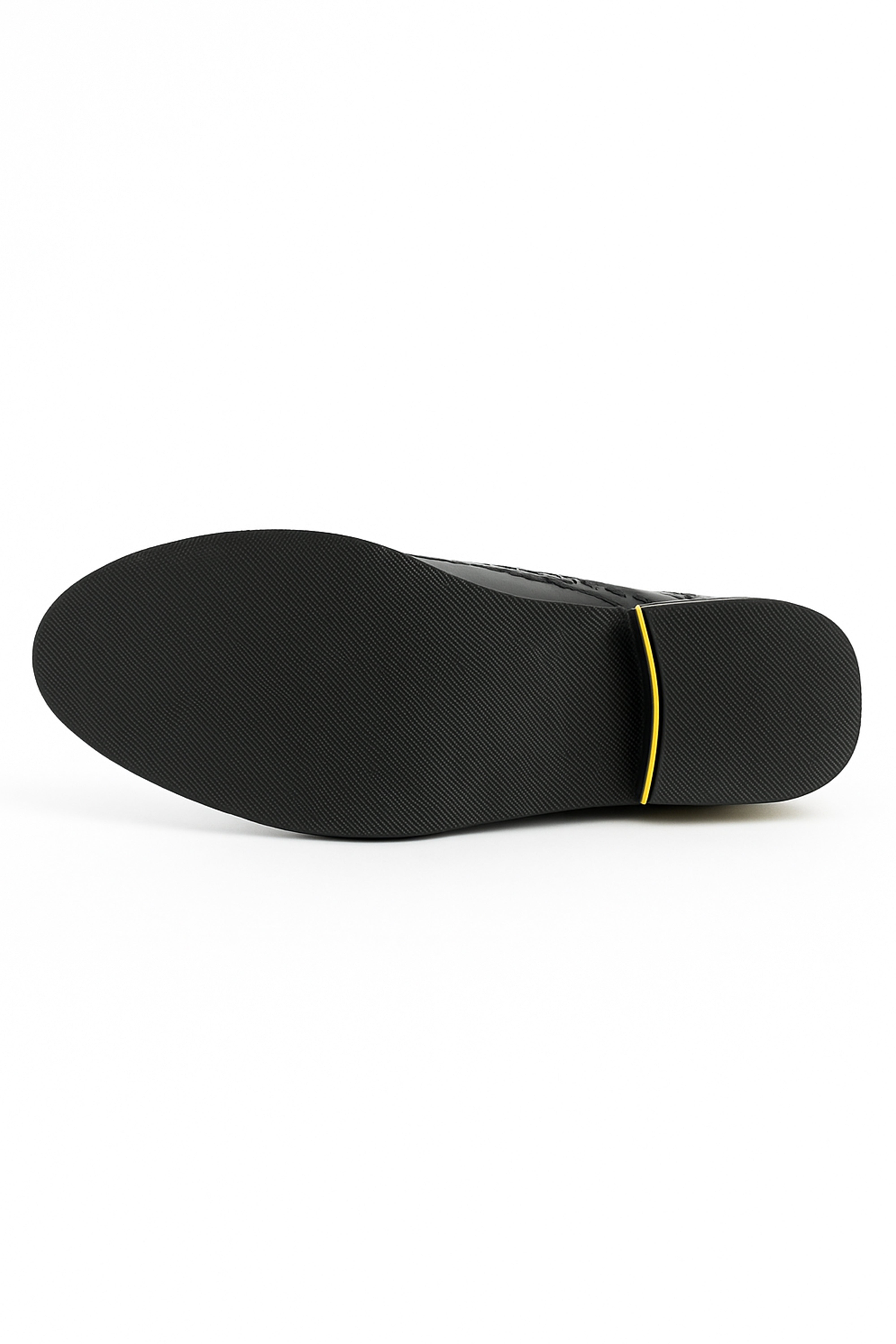 Boys Lace Up Leather Brogue Shoes - Black Sole Picture