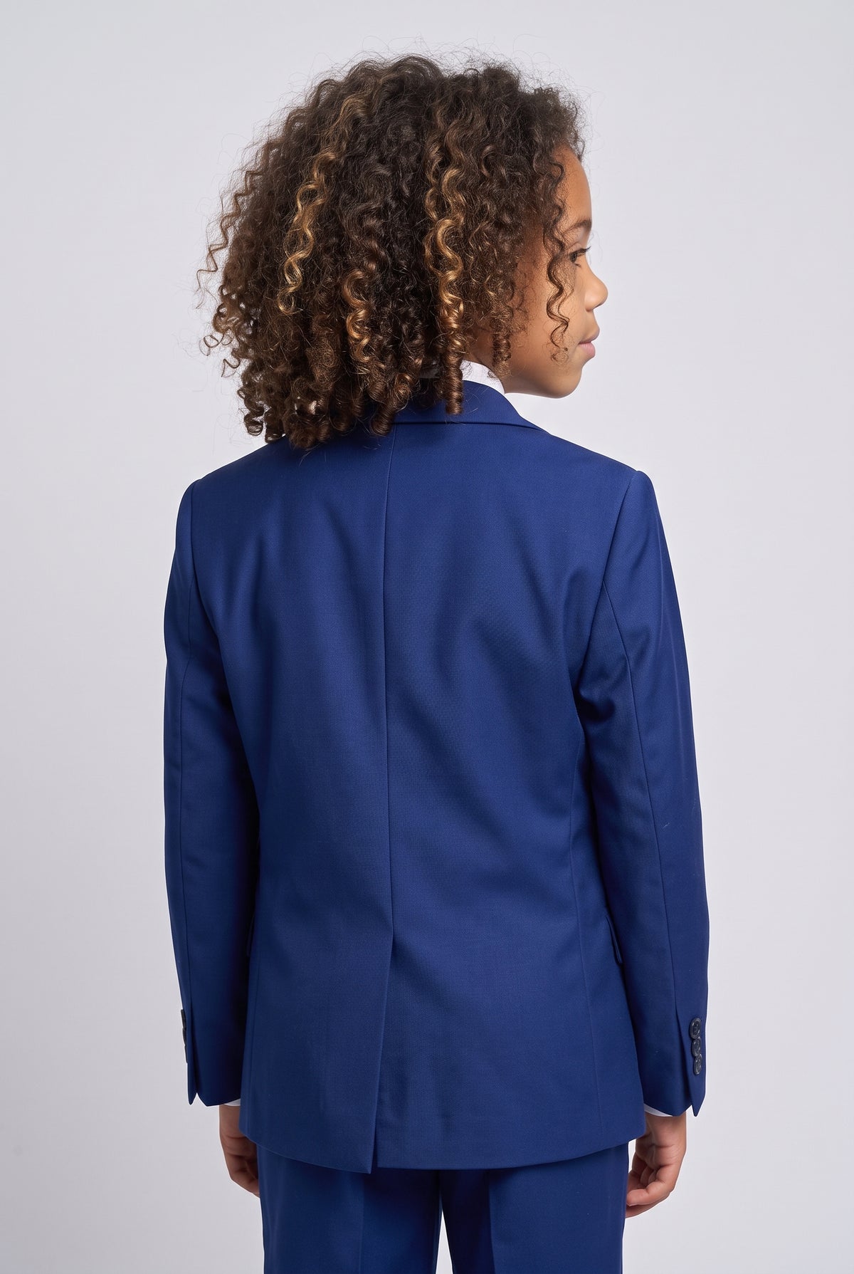 Boys Parliament Tailored Fit 6 Piece Suit Set - LORENZO - Parliament Blue