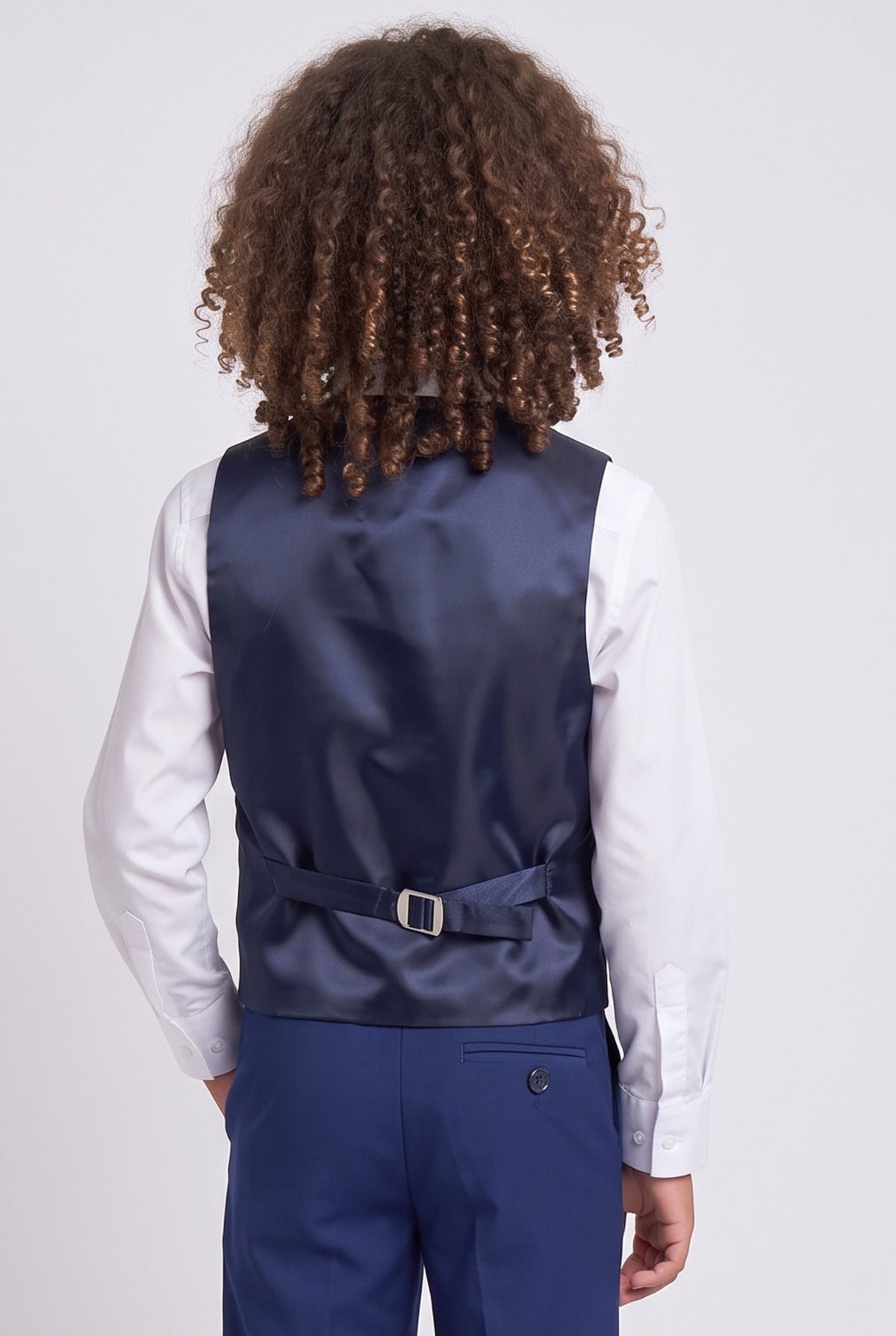 Boys Parliament Tailored Fit 6 Piece Suit Set - LORENZO - Parliament Blue