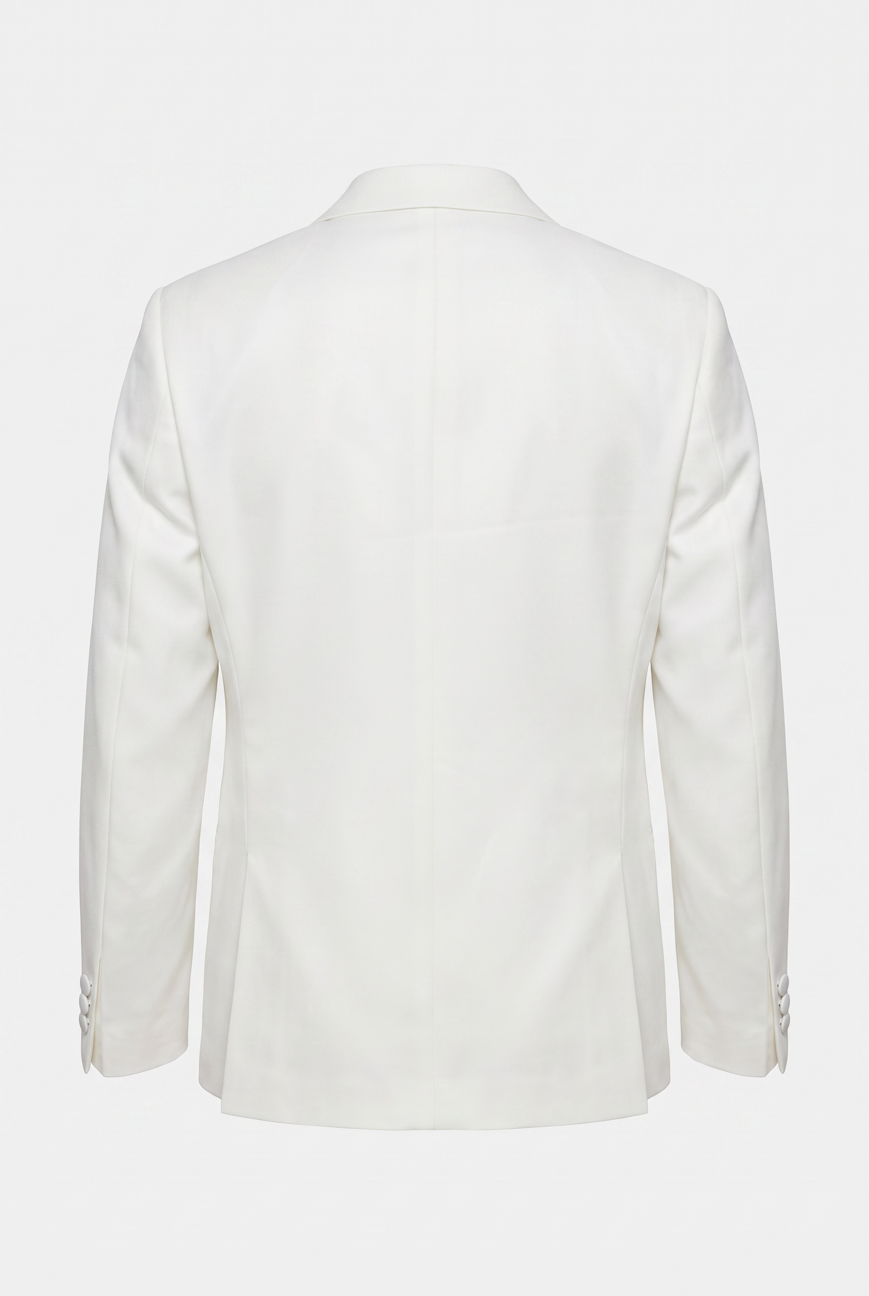 Boys Sheen Lapel Slim Fit Communion Suit - Off white