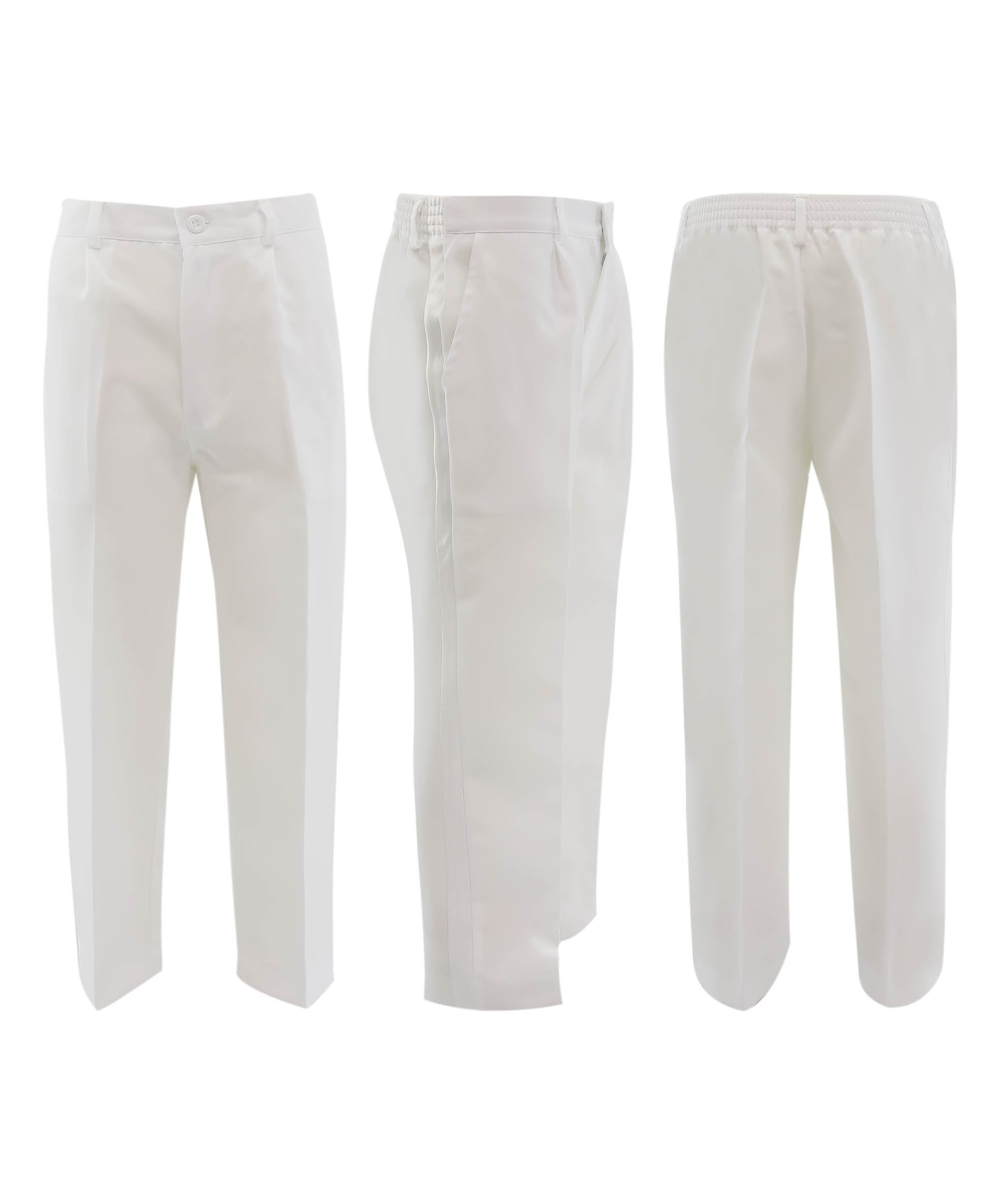 Boys Tuxedo Suit Set - White Trousers Picture