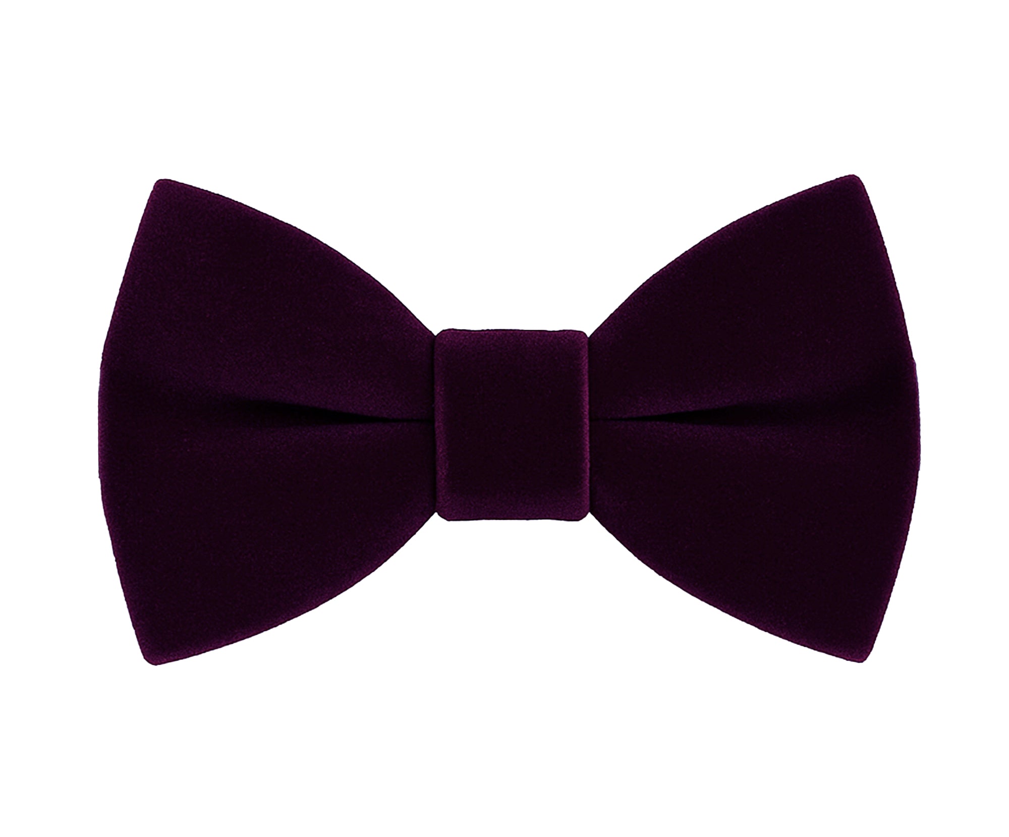 Boys Velvet Dickie Bow Tie & Handkerchief Set - Savoy - Wine