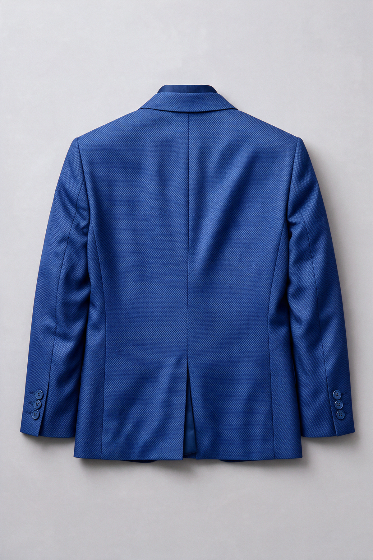 Boys’ 7-Piece Self-Patterned Formal Suit Set - Planet - Indigo Blue