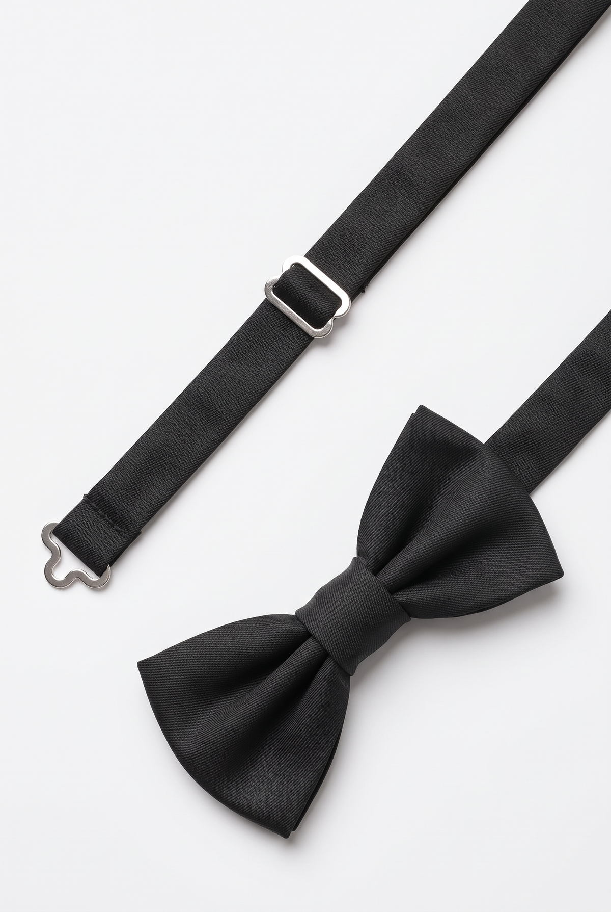 Boys Black Formal Pre-tied Bow Tie with Adjustable Strap