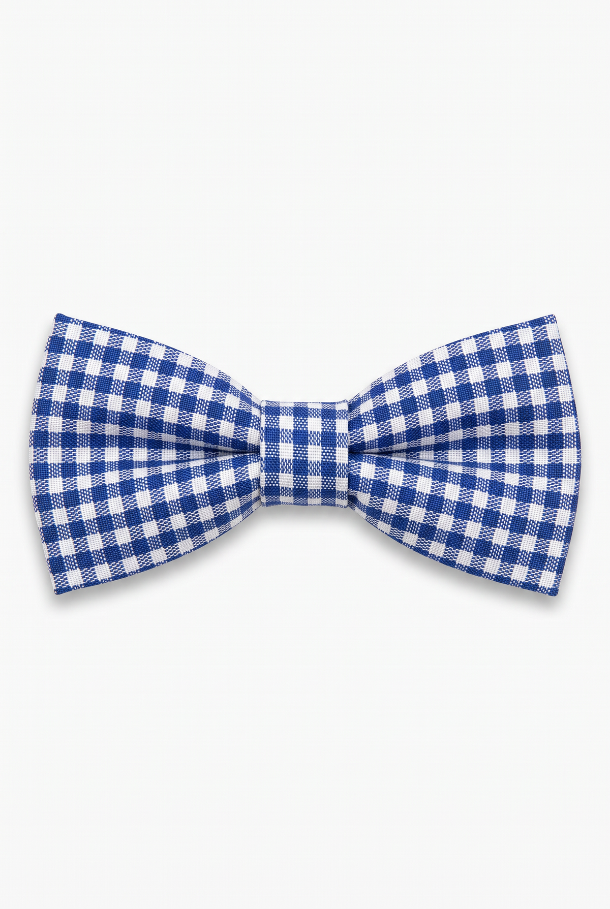 Boys' Checkered Bow Tie - BWC - Blue