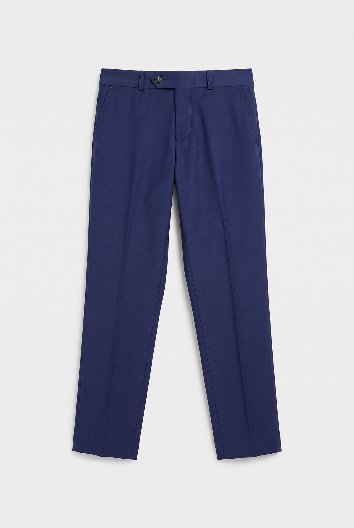Boys Exclusive Piping Tuxedo Suit - Dark Blue - White