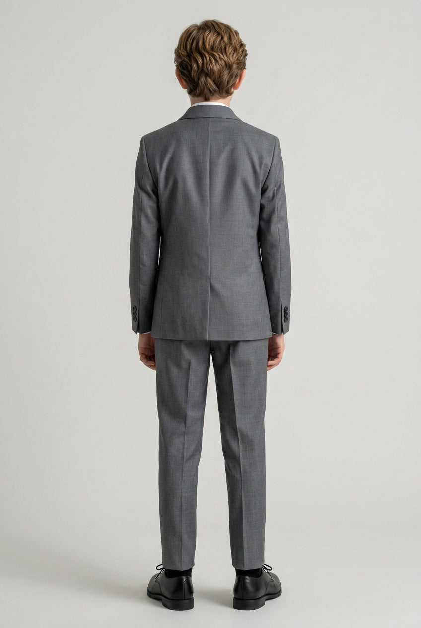 Boys Formal Suit Set - Grey