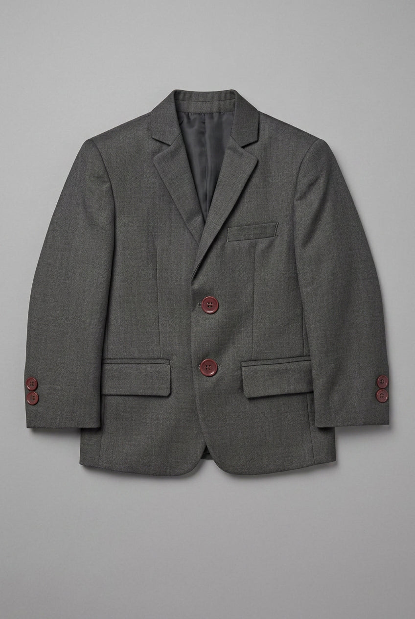 Boys' Grey Formal Suit Three-Piece