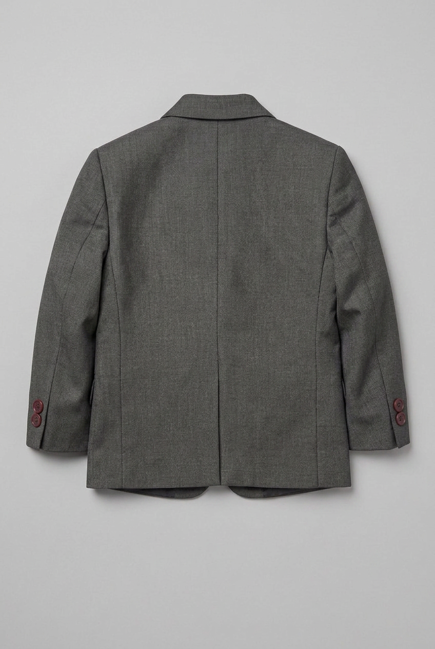 Boys' Grey Formal Suit Three-Piece