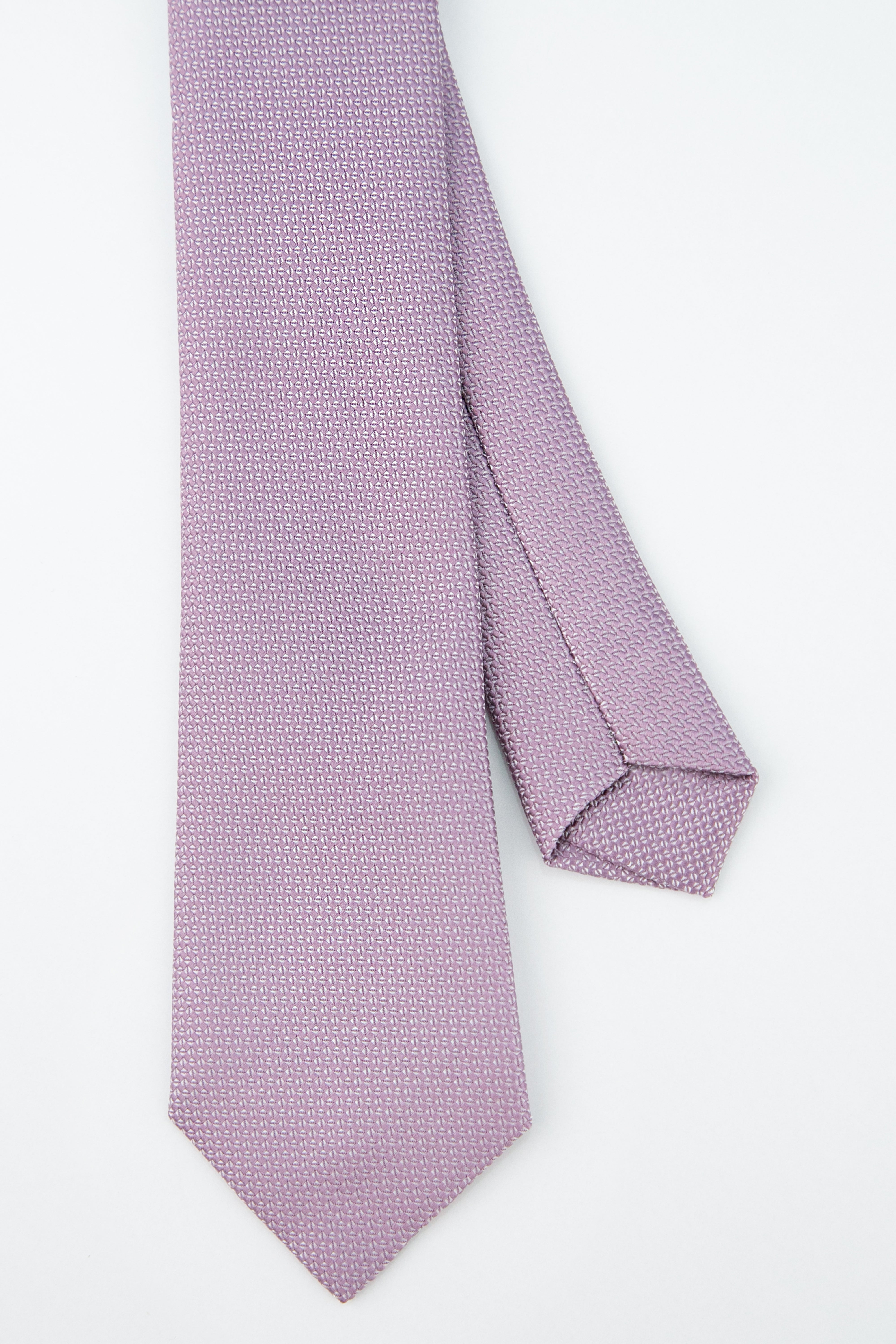 Boys' Oxford Weave Slim Tie Formal Neckwear - Lavender