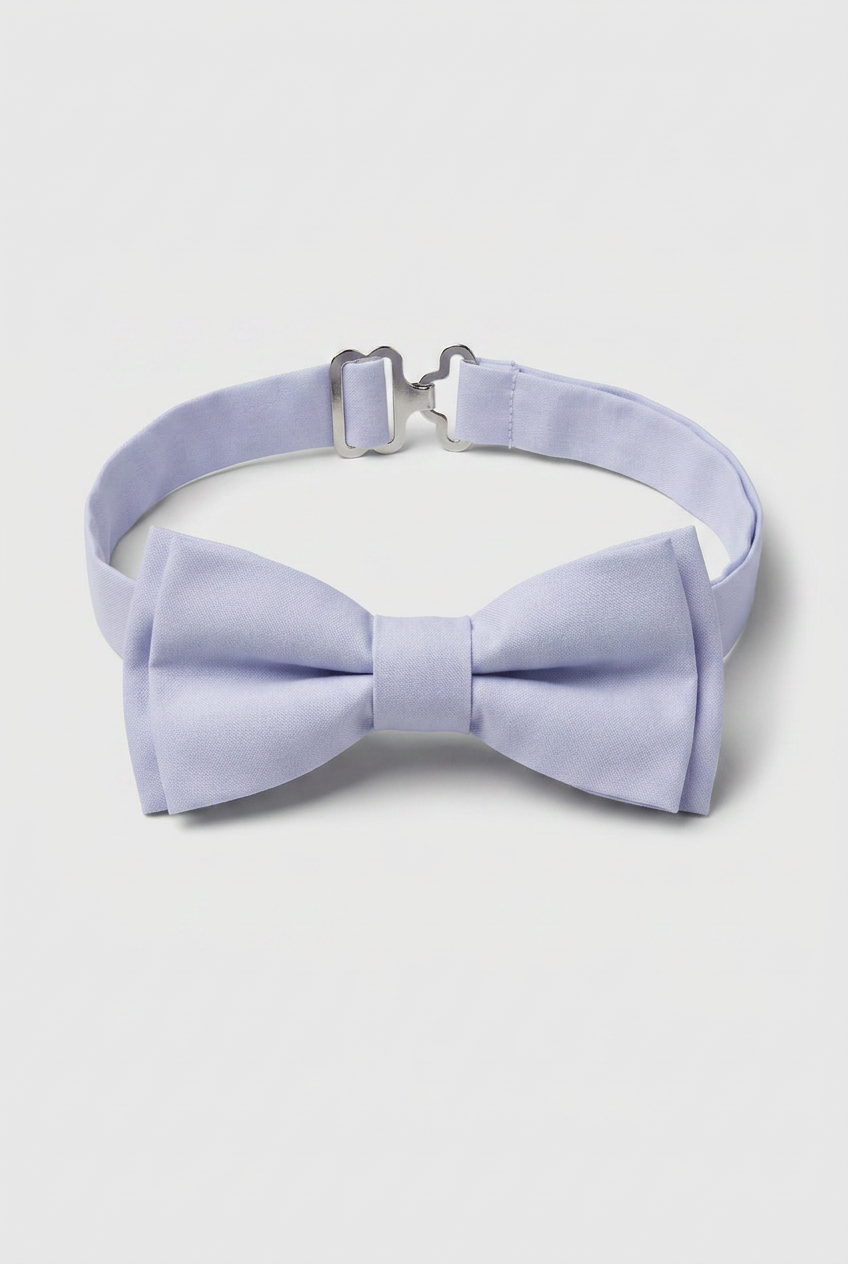 Boys’ Pre-Tied Bow Tie with Adjustable Neck Strap - Sky Blue
