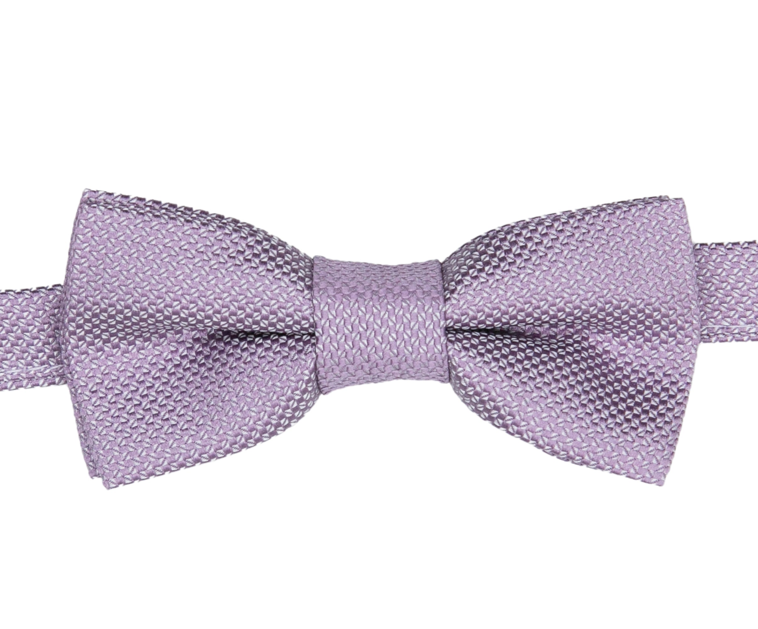 Boys' Pre-Tied Jacquard Dickie Bow Tie Neckwear - Lavender