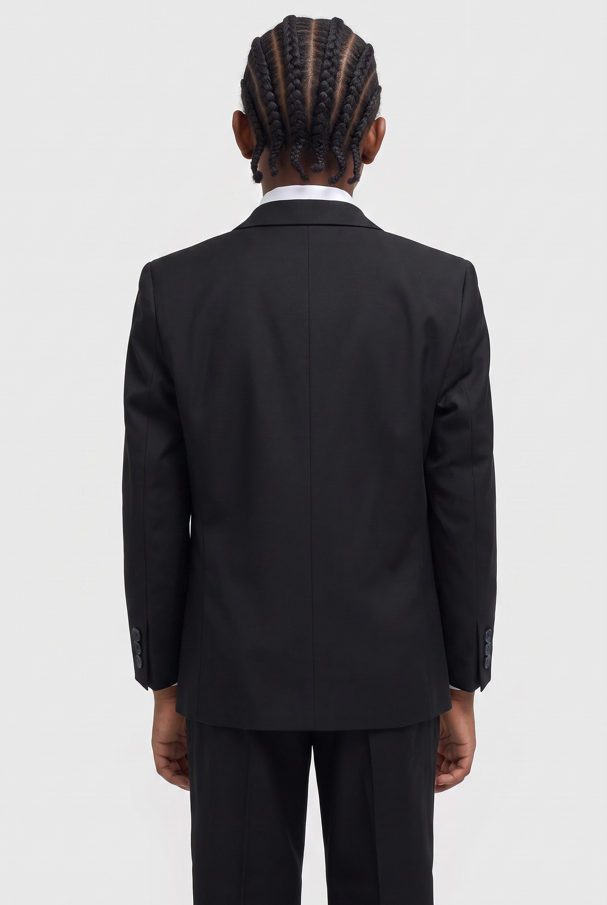 Boys Slim Fit Formal Black Suit - Cavani MARCO Black