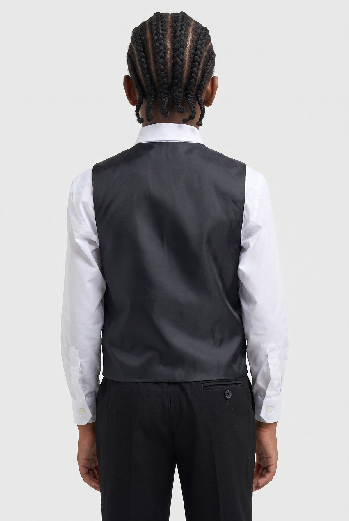 Boys Slim Fit Formal Black Suit - Cavani MARCO Black