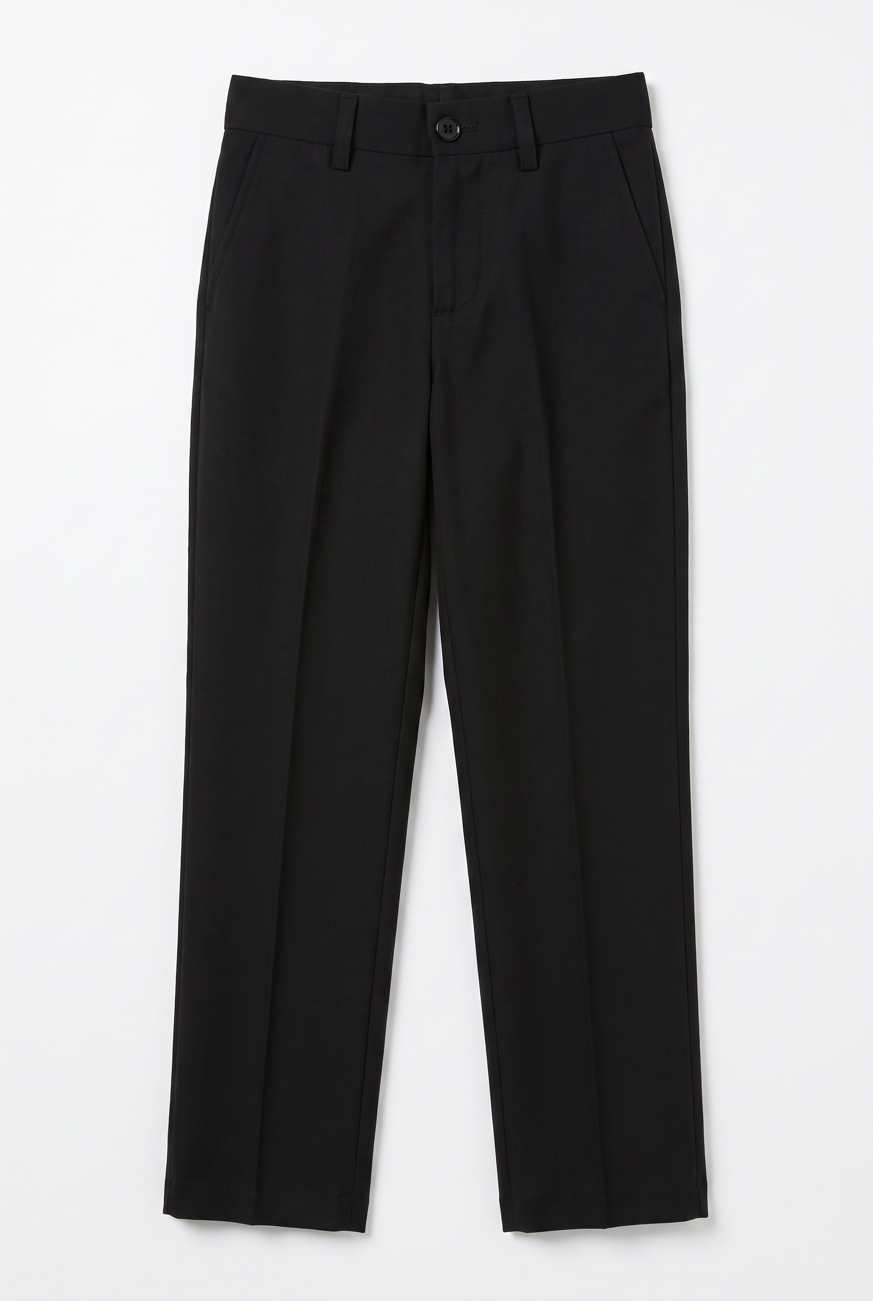 Boys Tailored Fit Black Suit - PARKER - Black