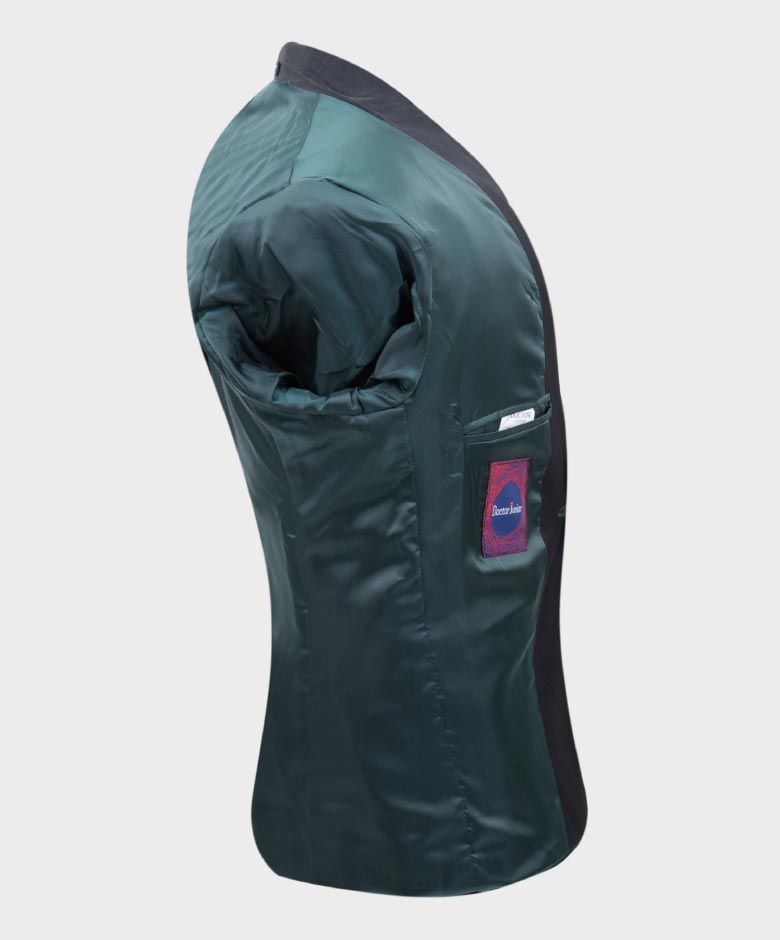 Boys Velvet Tuxedo Blazer Set - KINGSMAN - Green