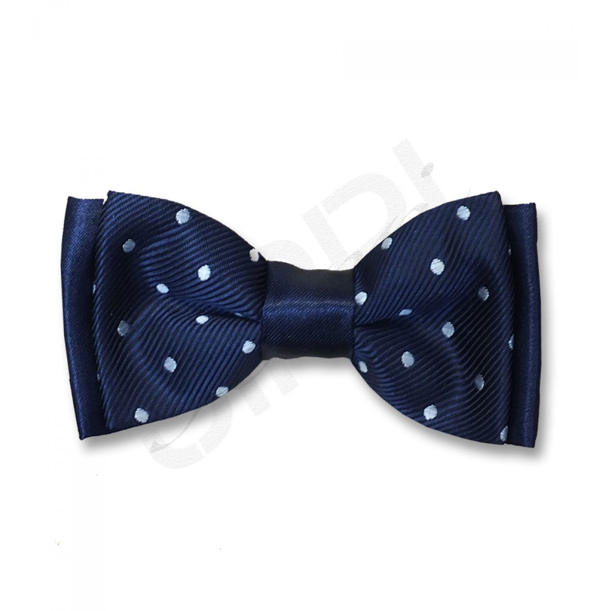 Boys Polka Dot Bow Tie - Burgundy