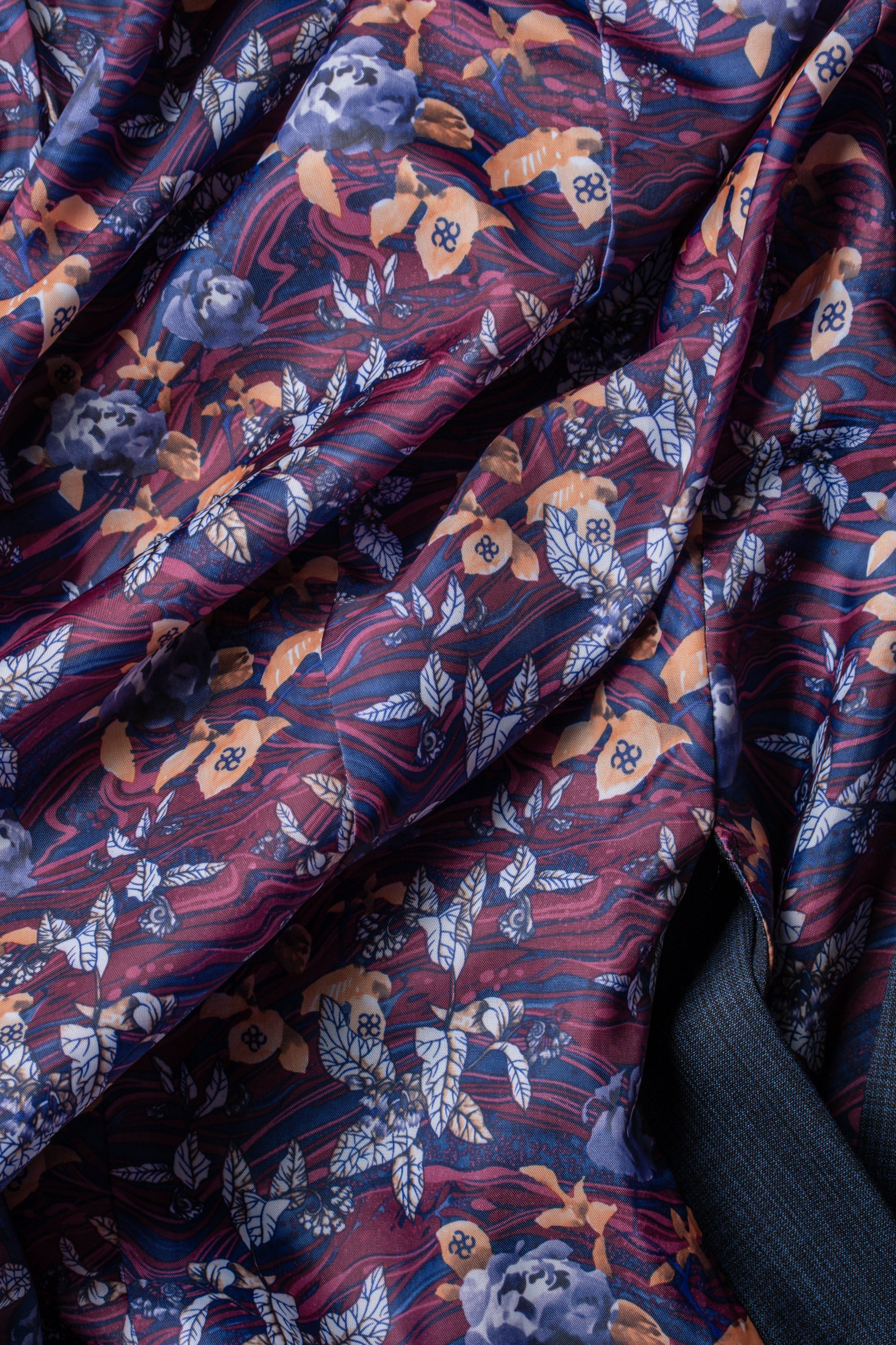 Father & Son Matching Textured 3-Piece Suit Set - Seeba Navy