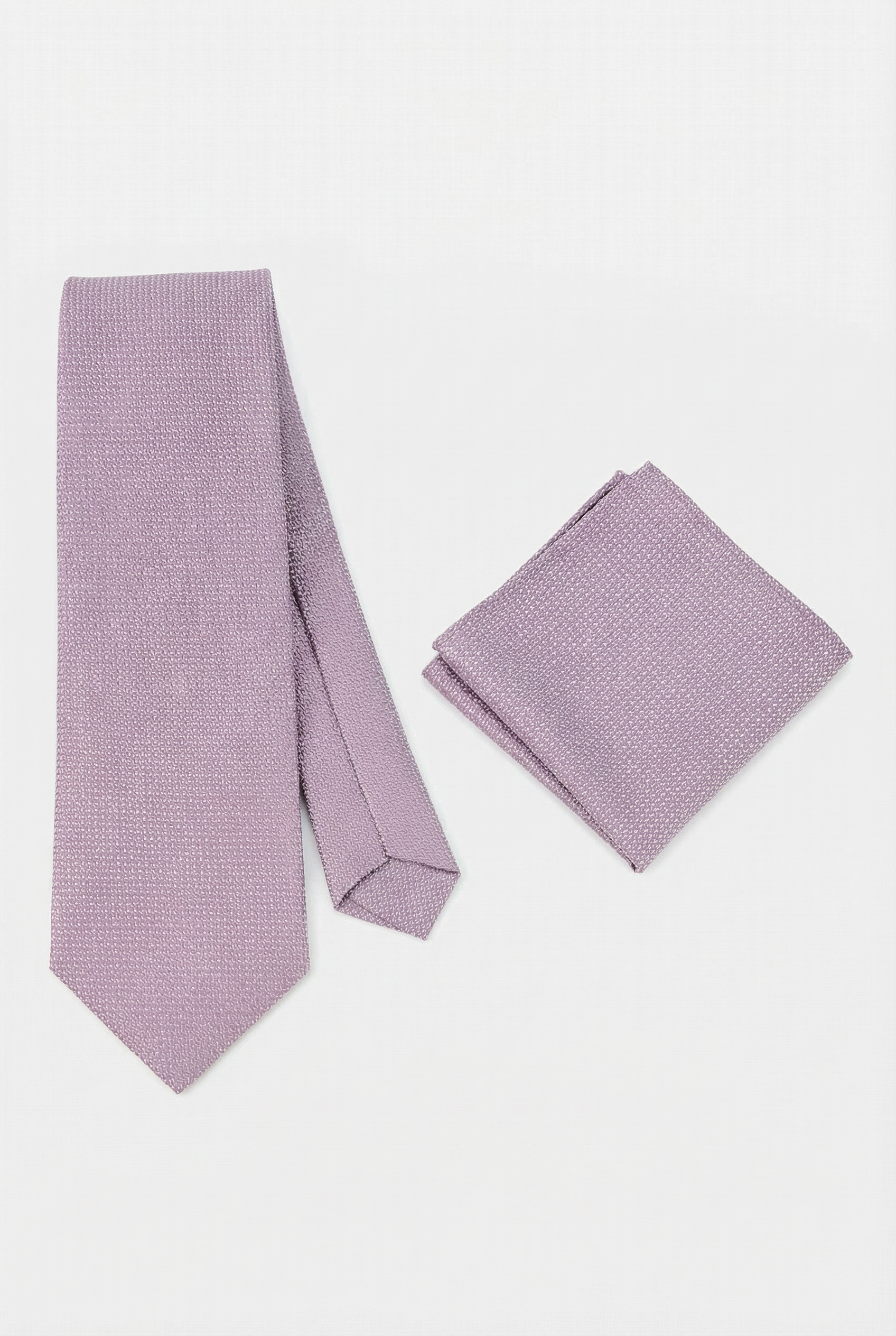 Boys 7-Piece Slim Fit Twill Suit - GREY