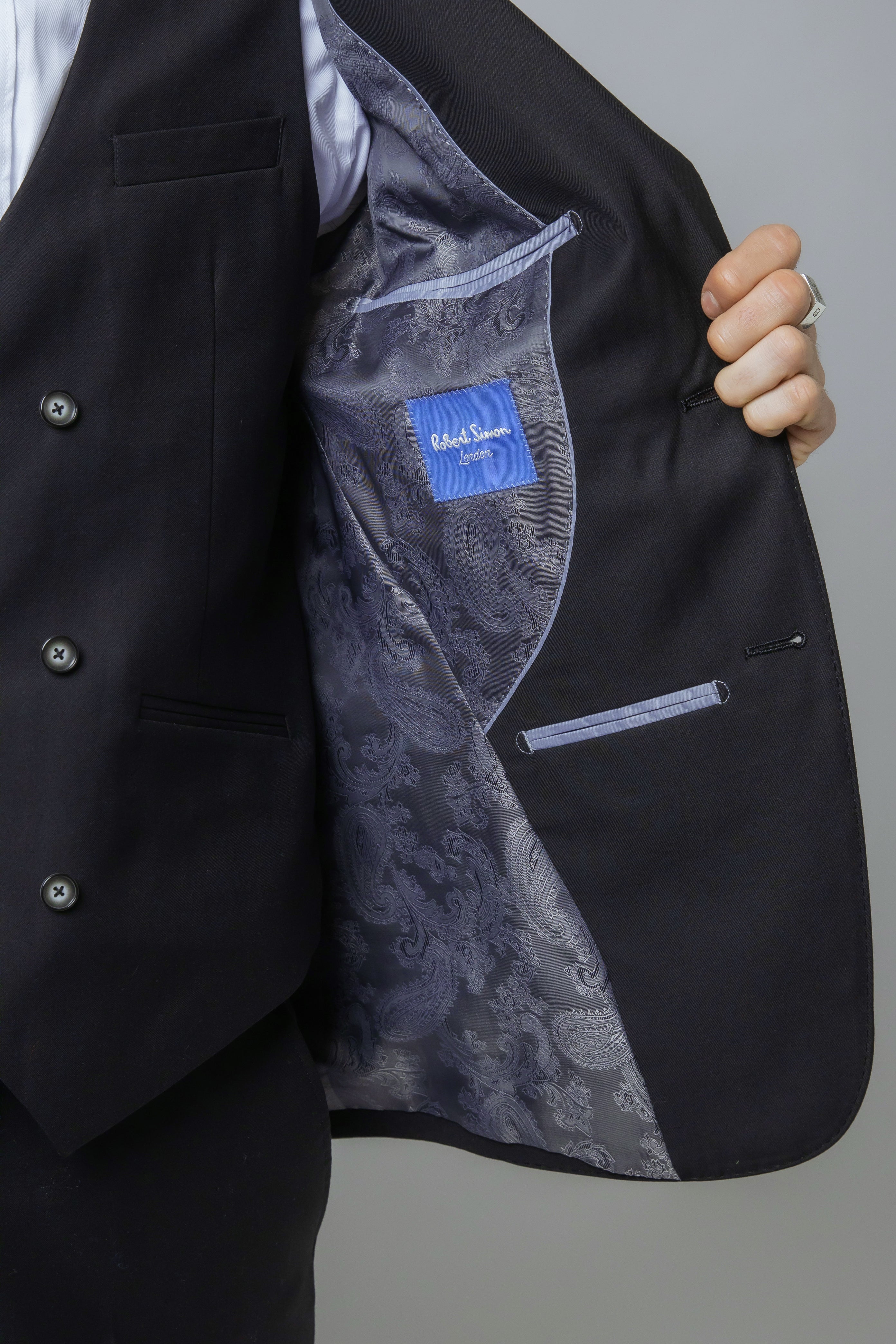 Men's Slim Fit Suit - JACK - Black