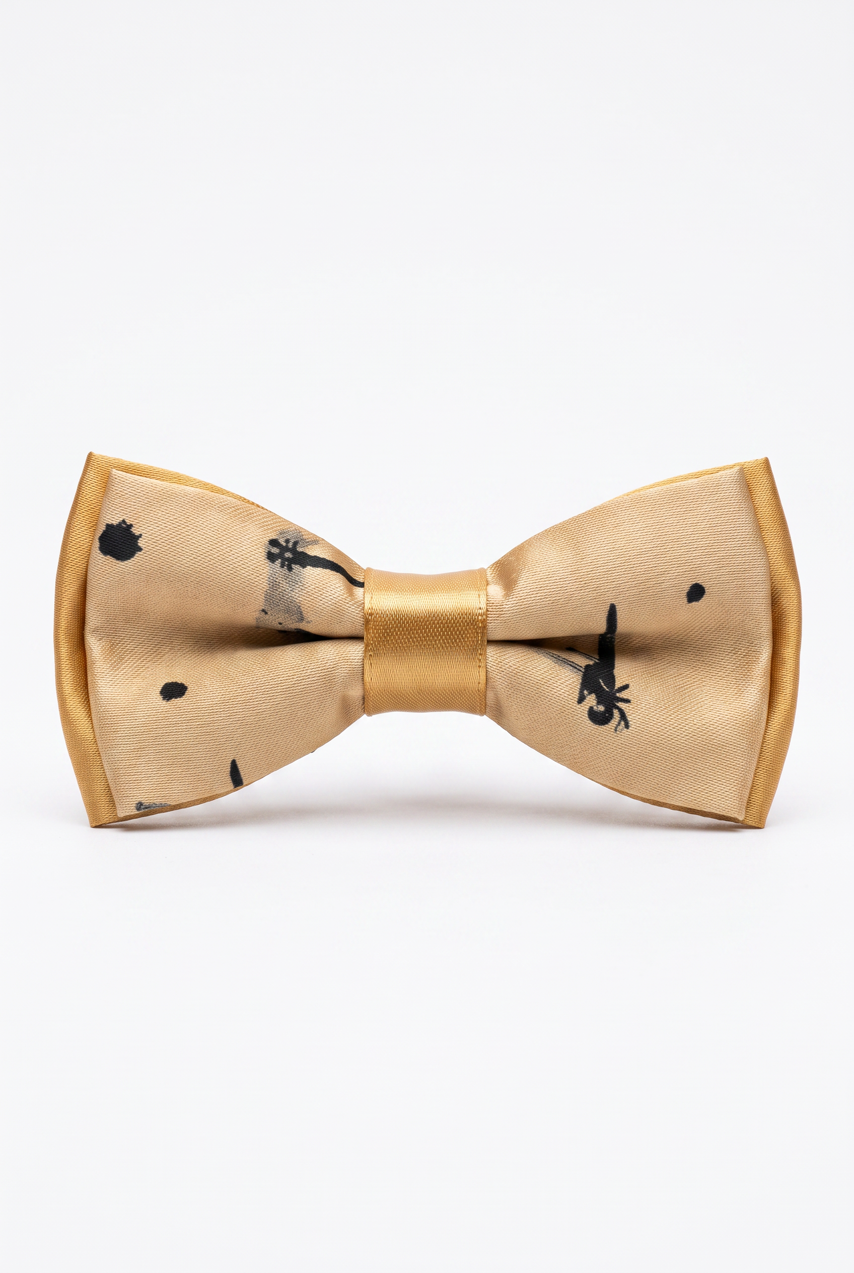 Kids Bow Tie – Adjustable Pre-Tied Bow Tie for Boys - Dragon Gold