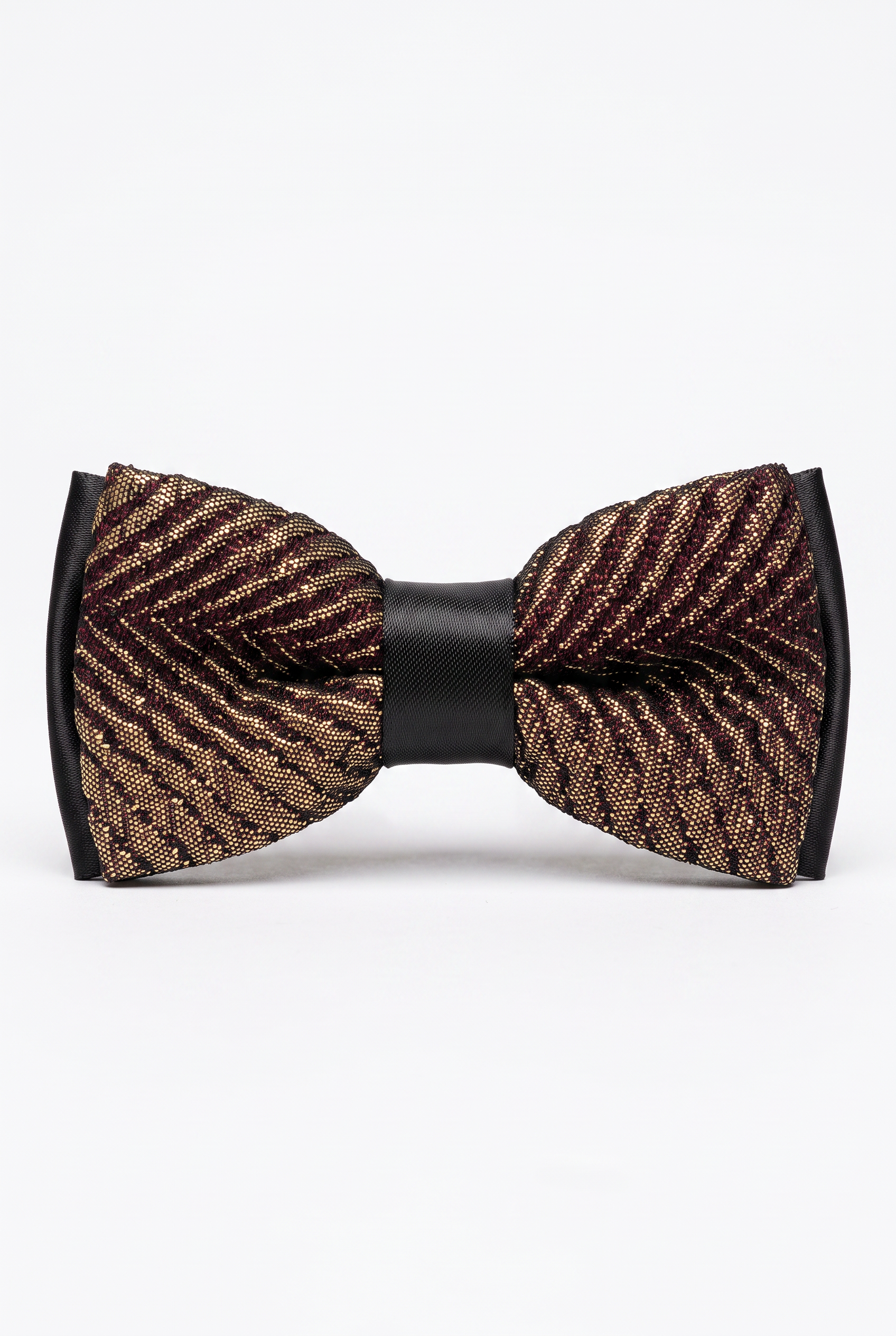 Kids Bow Tie – Adjustable Pre-Tied Bow Tie for Boys - Robbie Gold