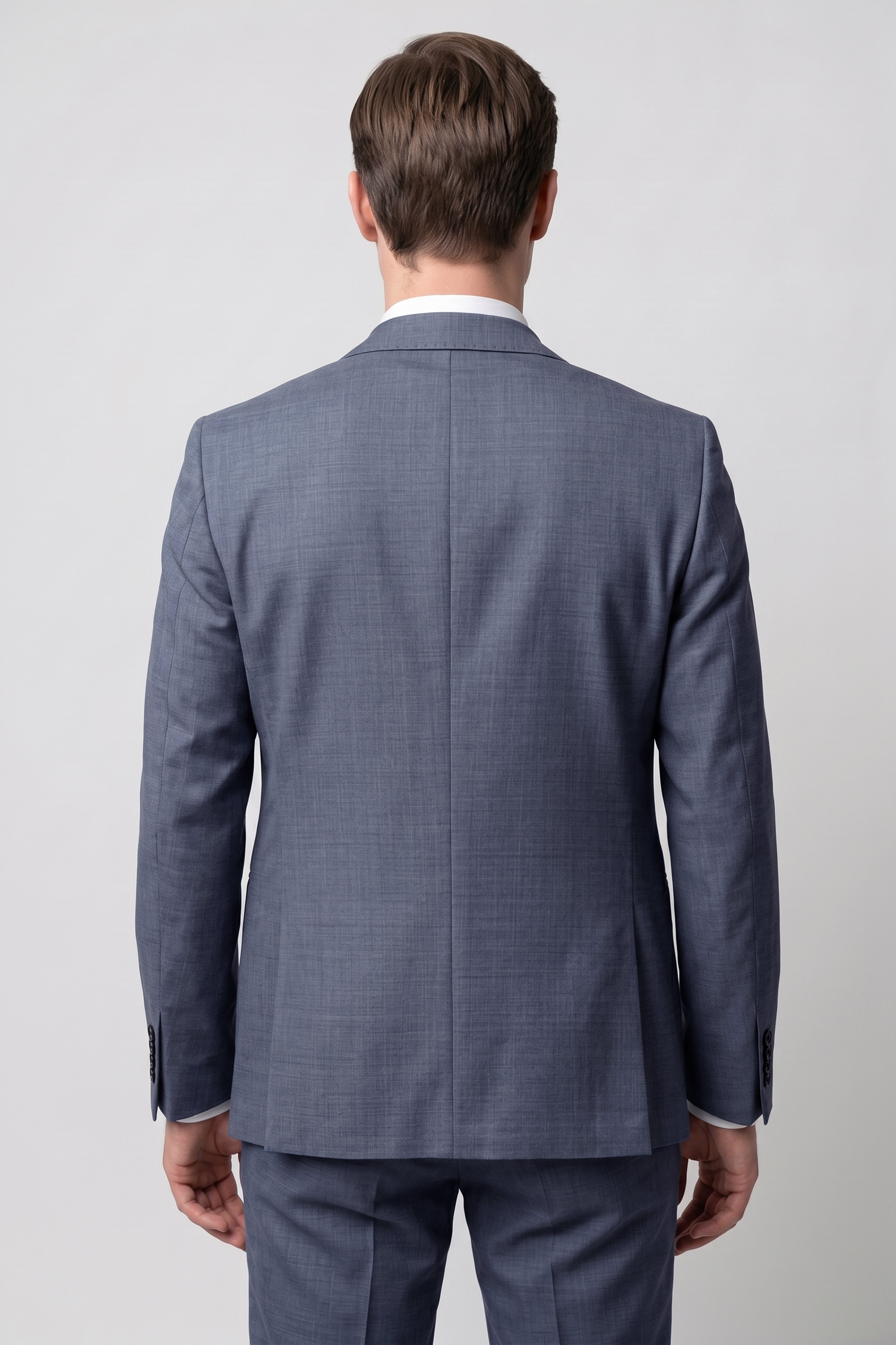 Men’s 2-Piece Double Breasted Formal Suit - Style FINN GREY