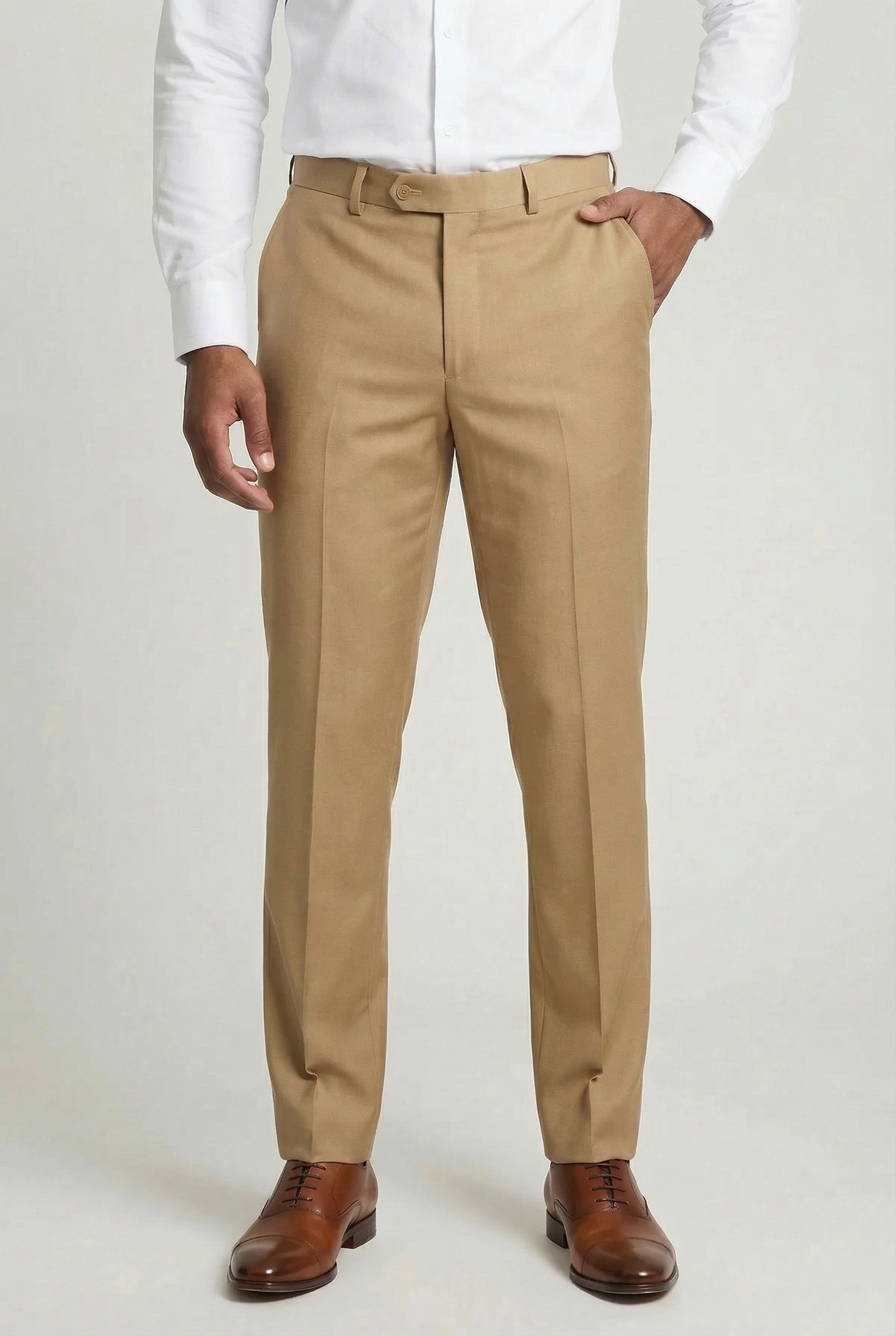 Men’s 3-Piece Formal Suit with Double Breasted Waistcoat - Jason - Mustard