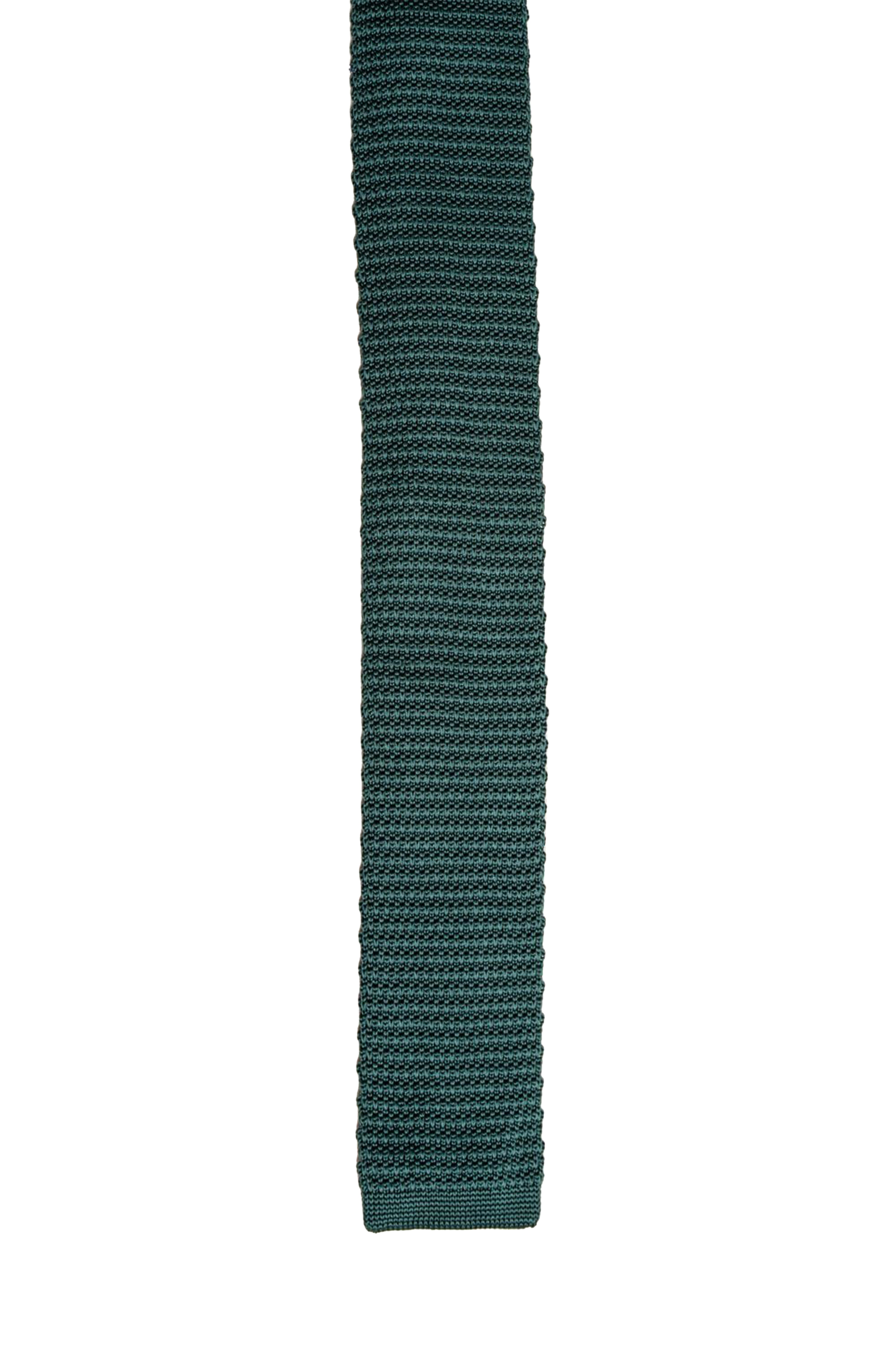 Men's Knitted Tie - Olive Green