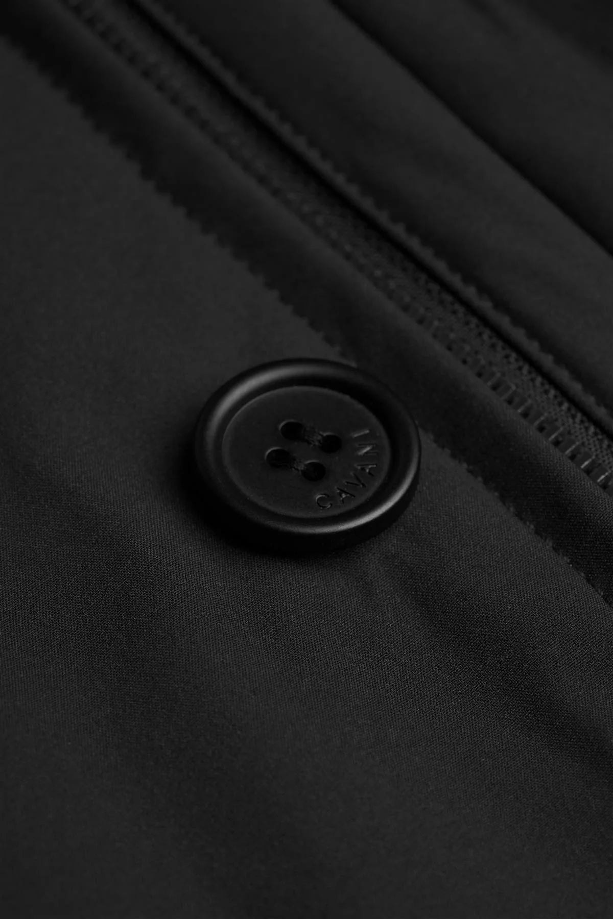 Men’s Long Padded Overcoat - Heston - Black