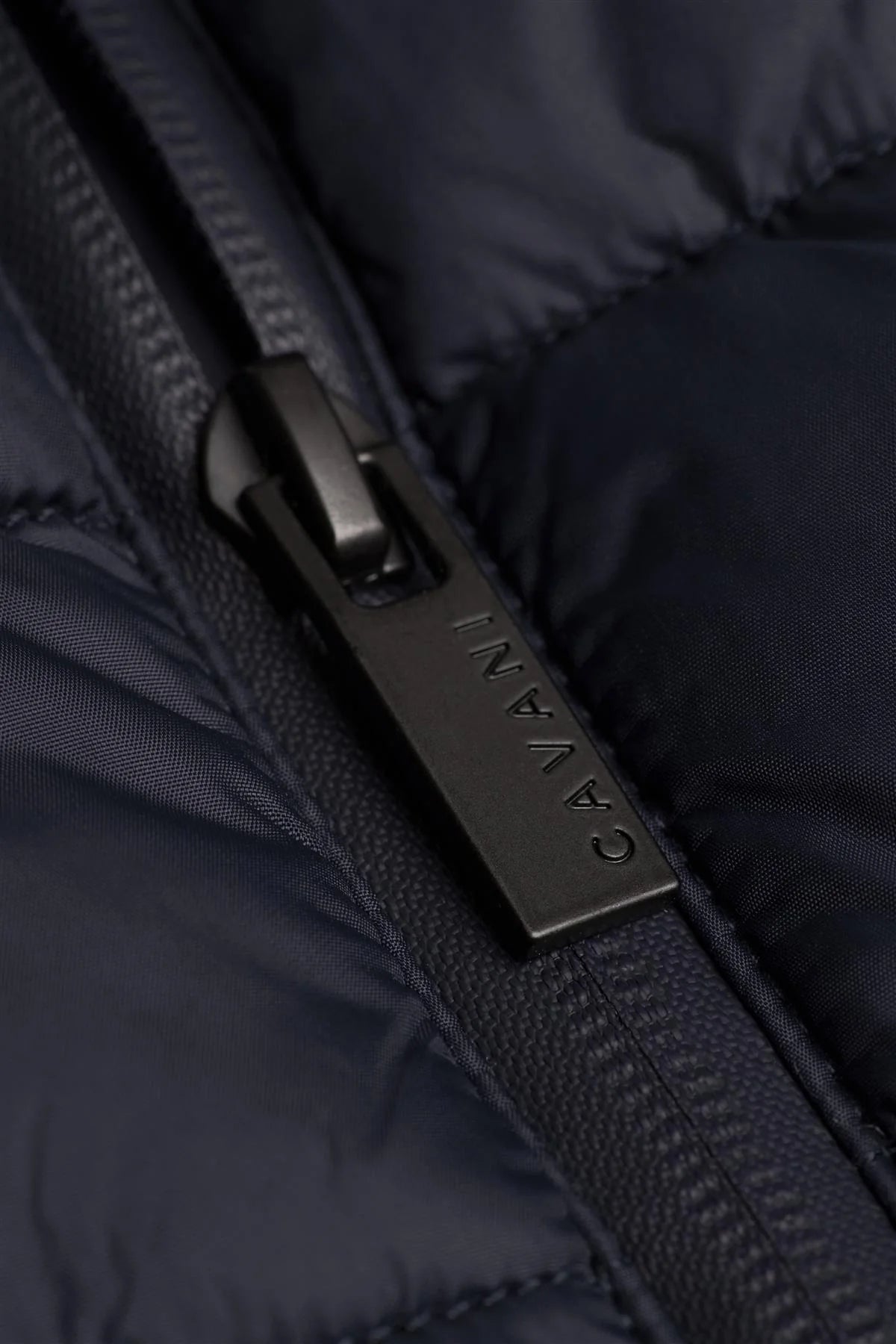 Men’s Long Padded Overcoat - Heston - Navy