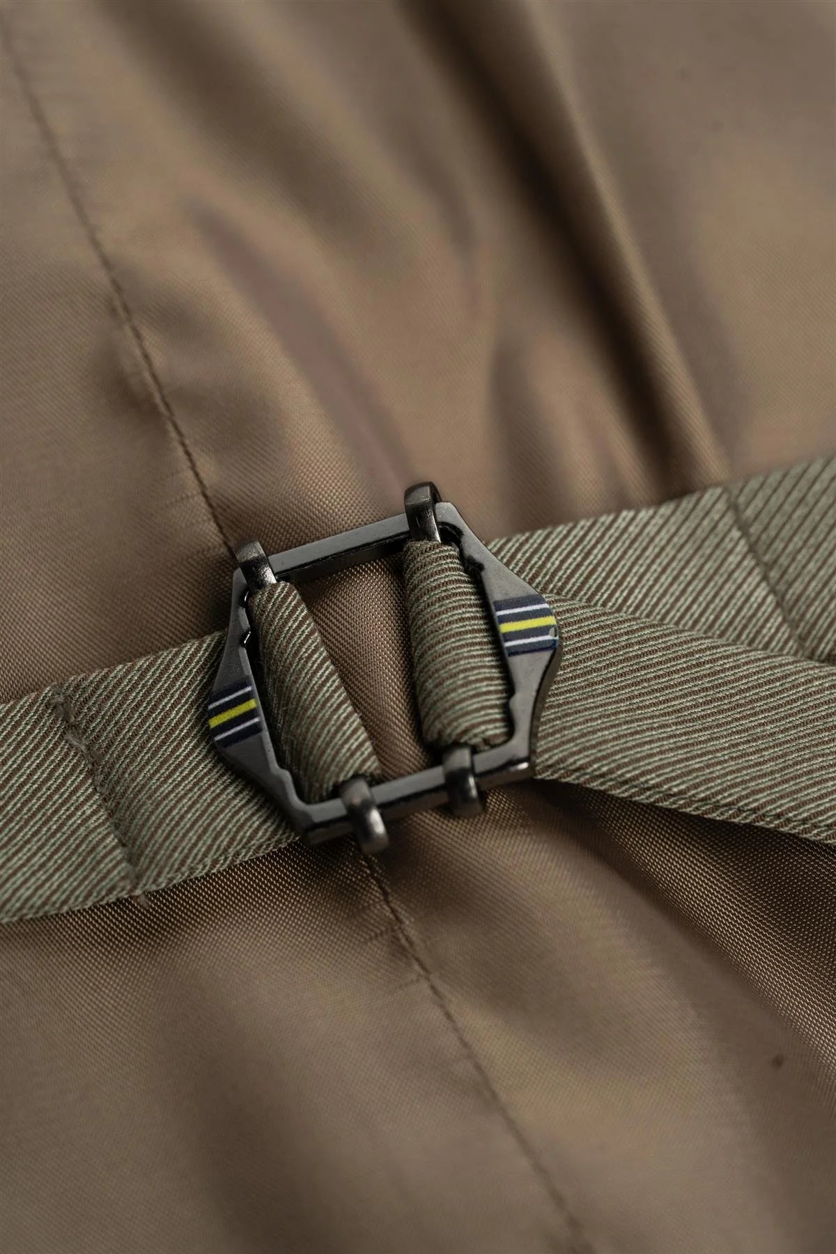 Men’s Premium Twill Waistcoat - Donatella - Sage Green