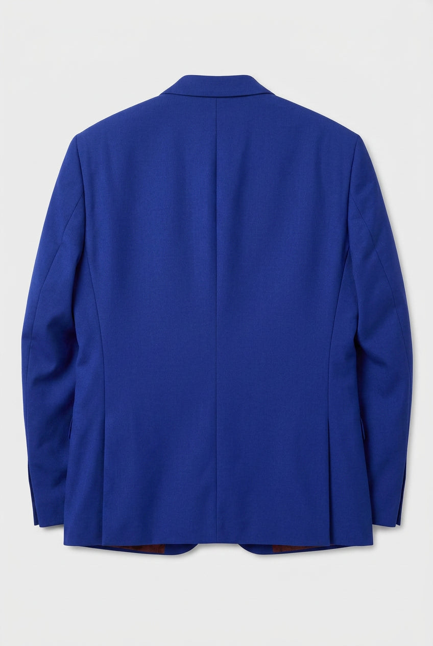 Men’s Royal Blue Tailored Suit Jacket