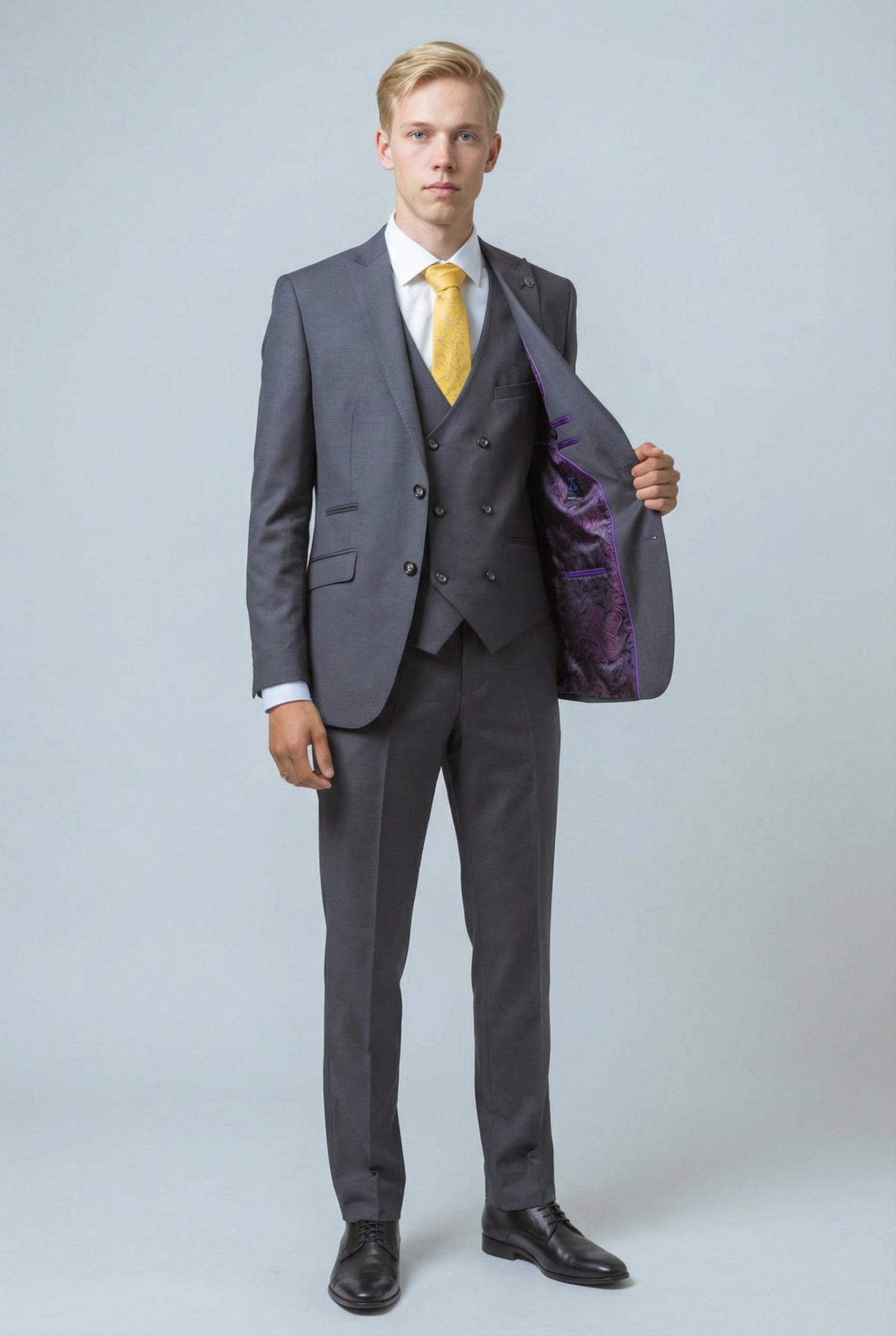 Men's Formal Suit - DYLAN - Grey
