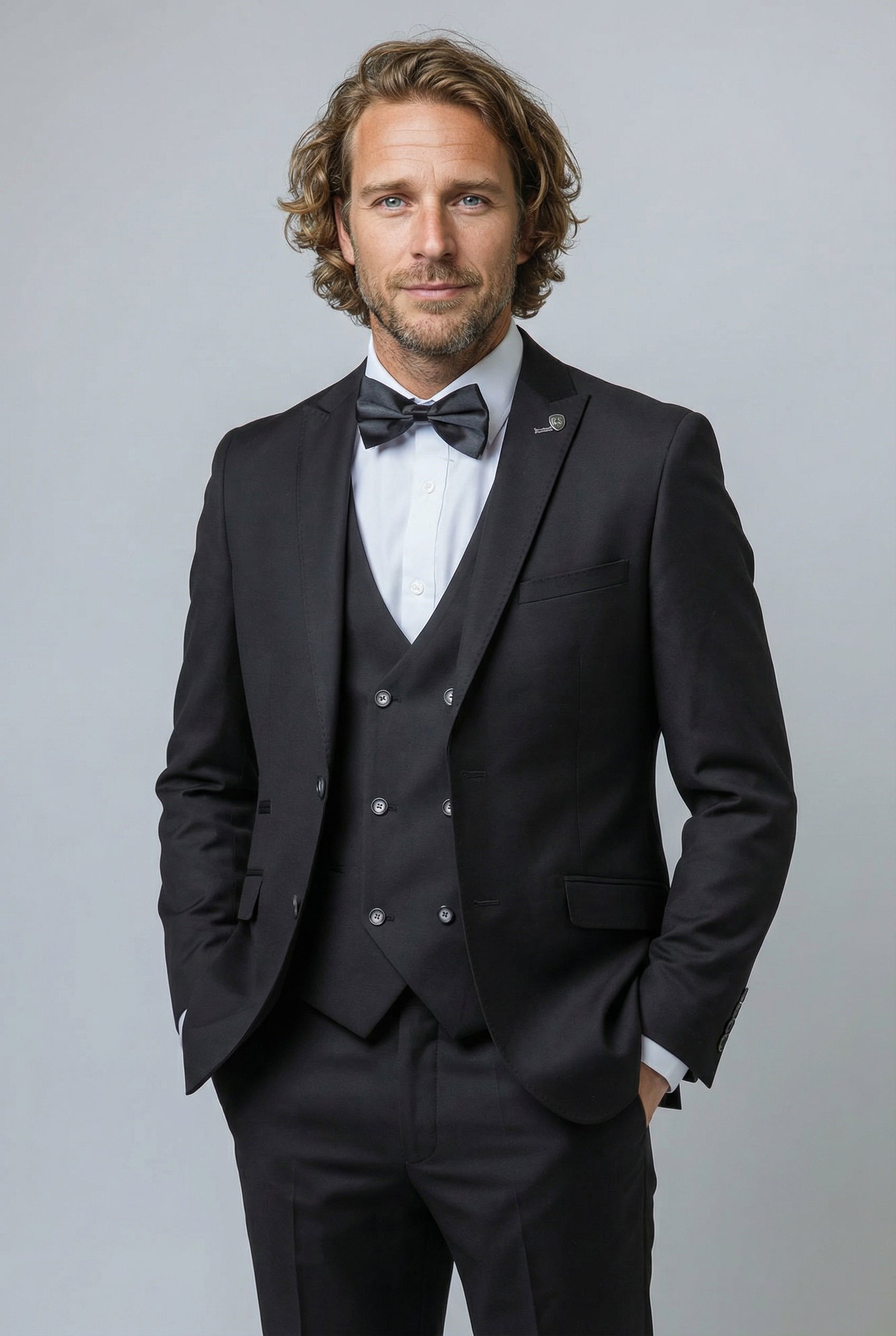 Men's Slim Fit Suit - JACK - Black