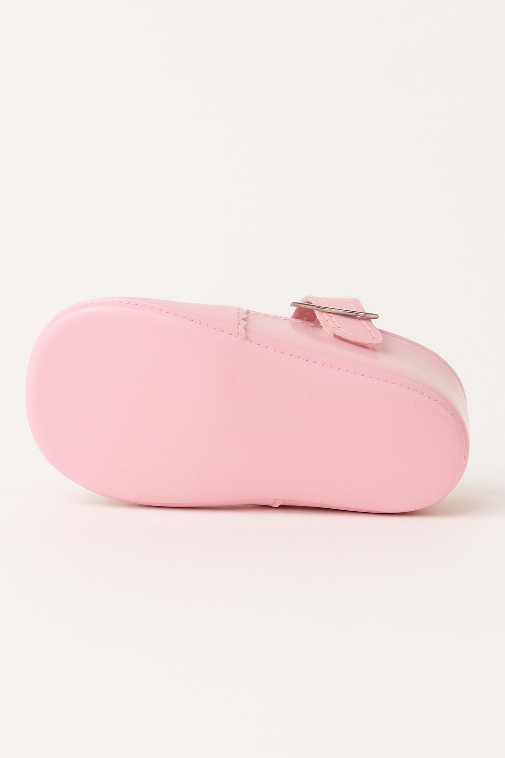 Unisex Baby Patent Shoes - HARPER - Pink Sole Picture