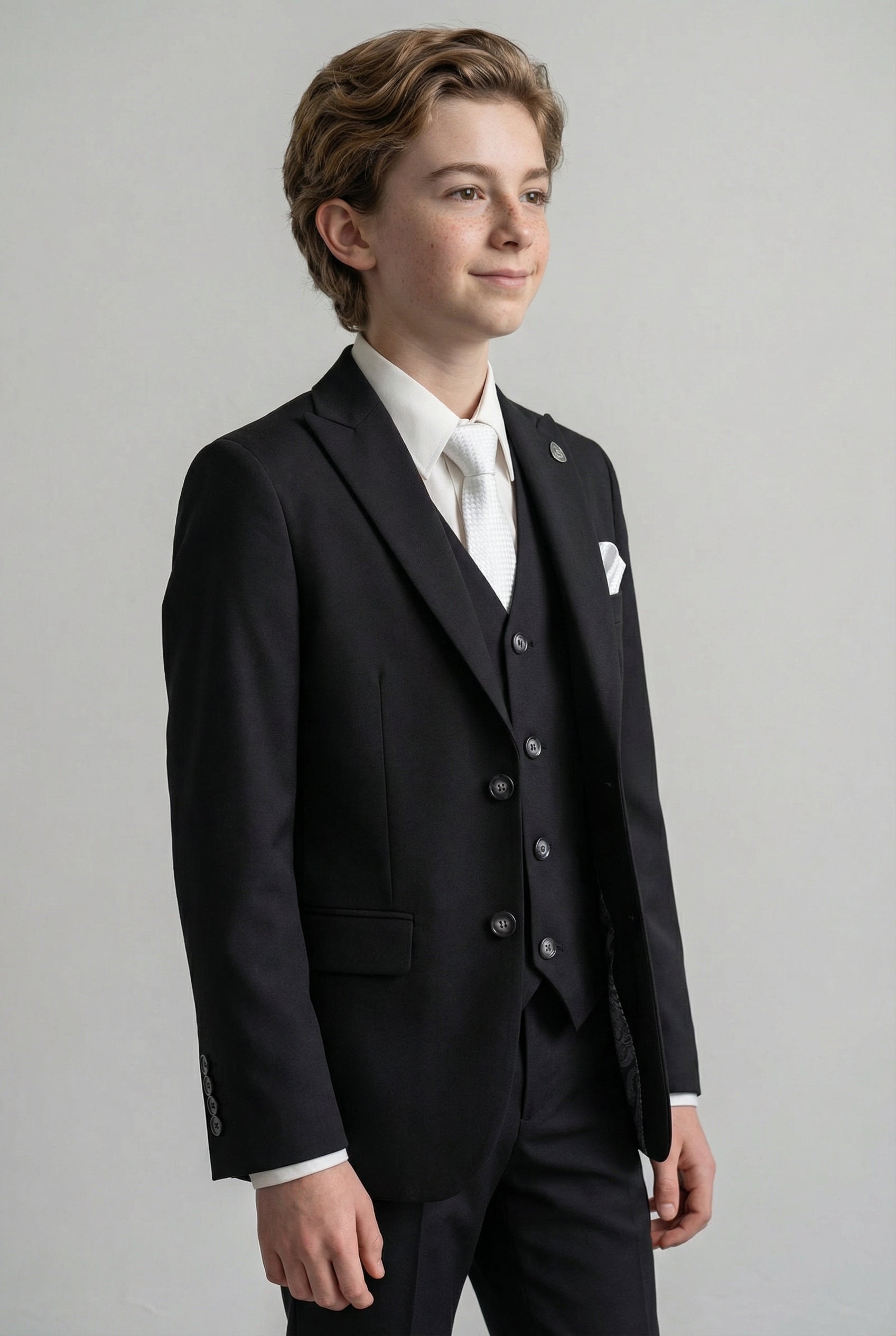 Boys Slim Fit Suit - JACK Black