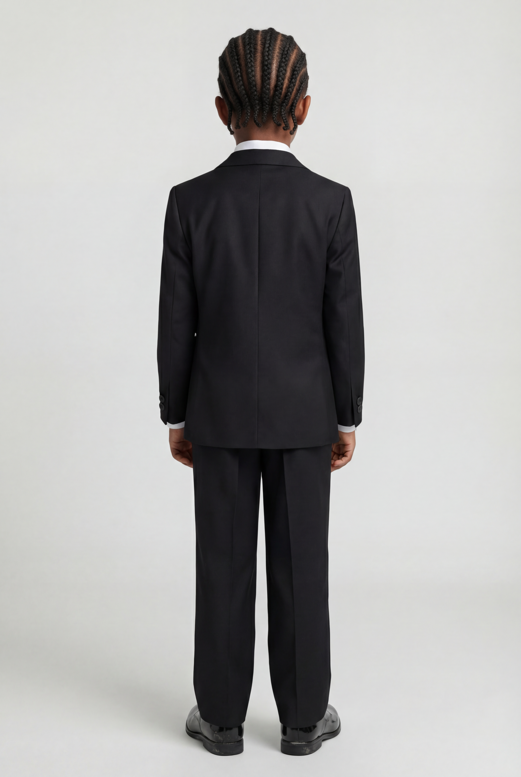 Boys Tuxedo Suit Set - Black